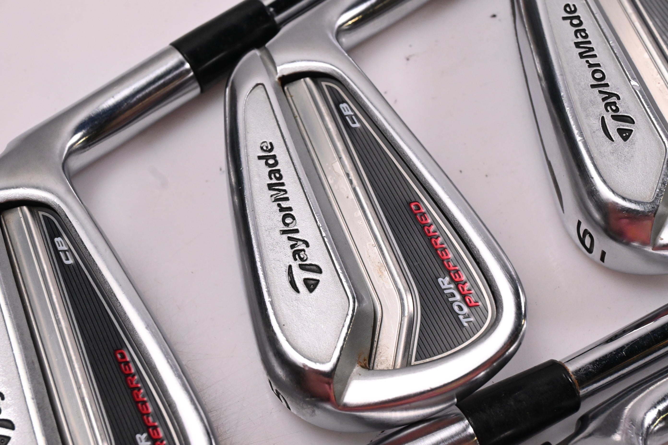 Taylormade Tour Preferred CB 2014 Irons / 4-PW / Stiff Flex KBS Tour Shafts