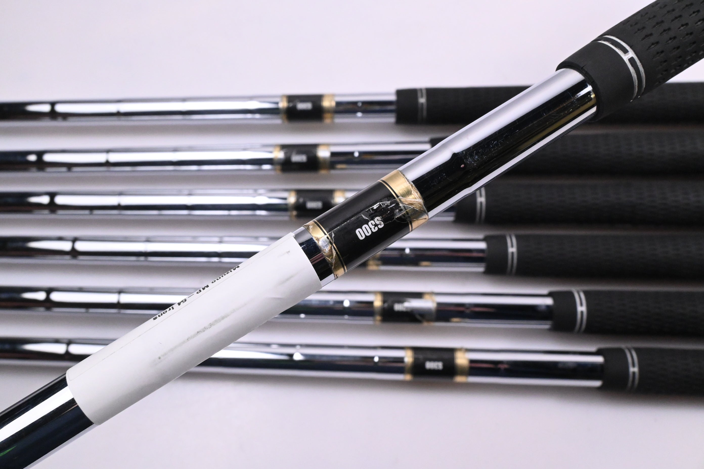 Mizuno MP-54 Irons / 4-PW / Stiff Flex Dynalite Gold XP S300 Shafts