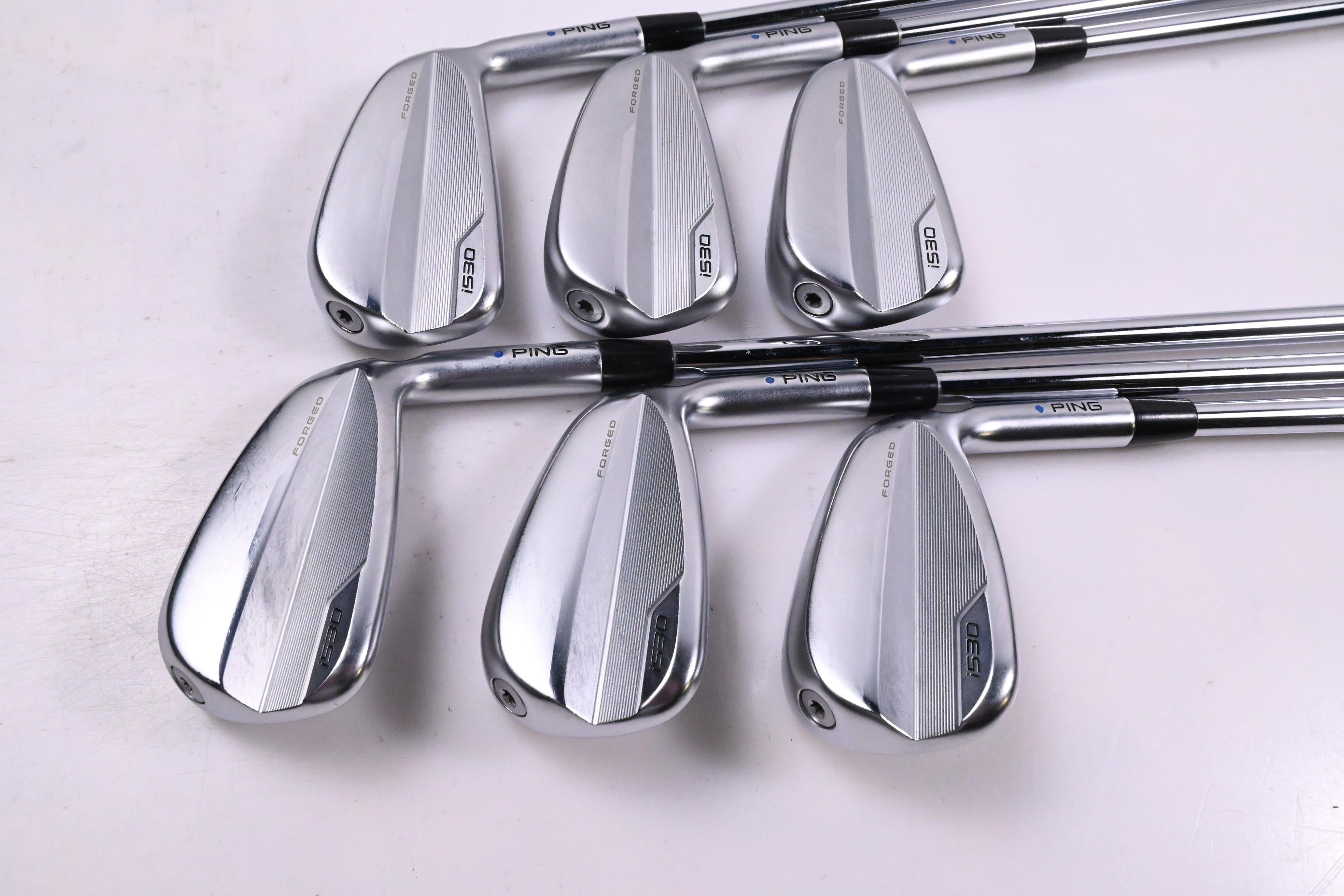Ping i530 Irons / 5-PW / Blue Dot / Regular Flex Project X LZ 115 Shafts