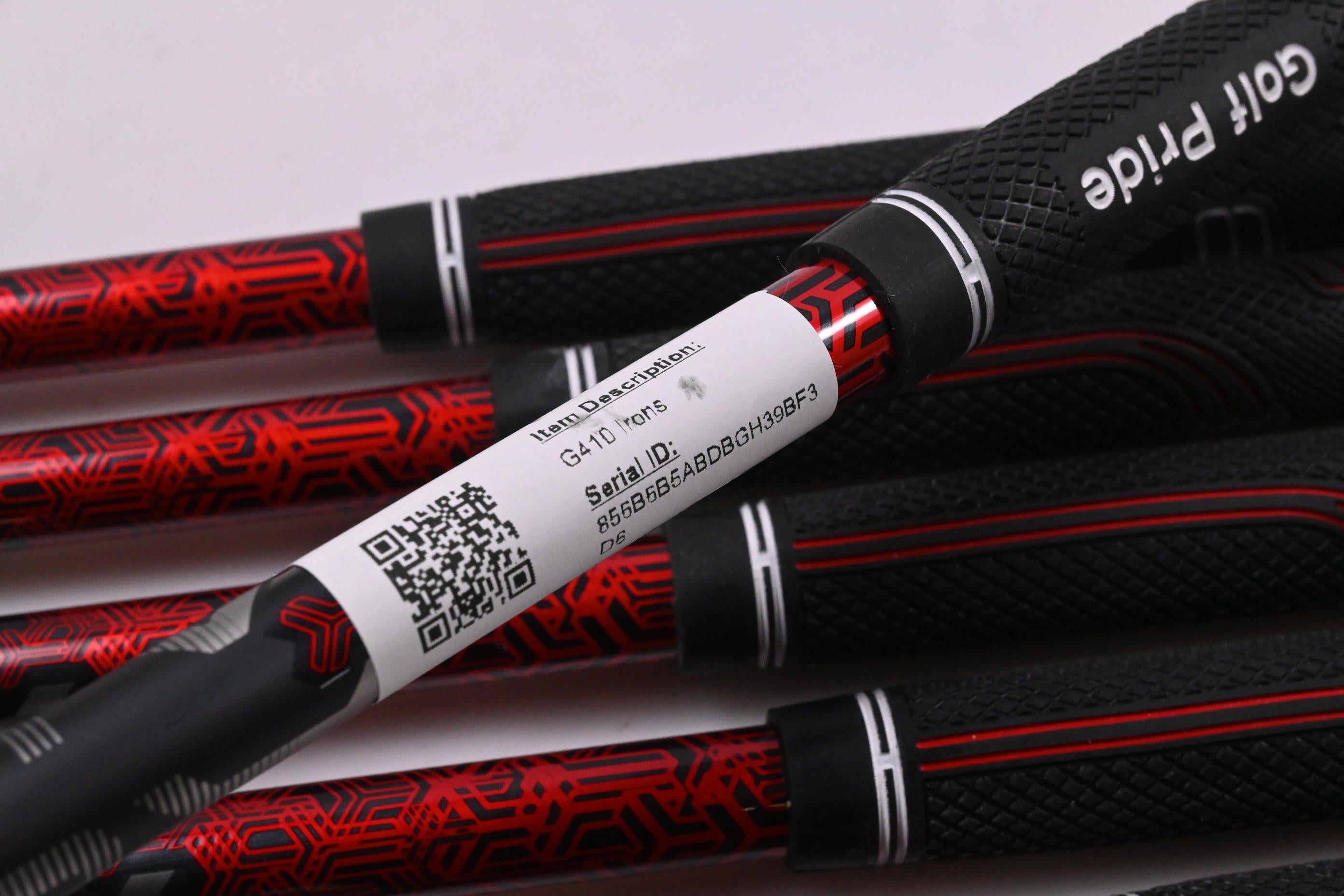 Ping G410 Irons / 5-PW / Red Dot / Regular Flex Ping Alta CB Red Shafts