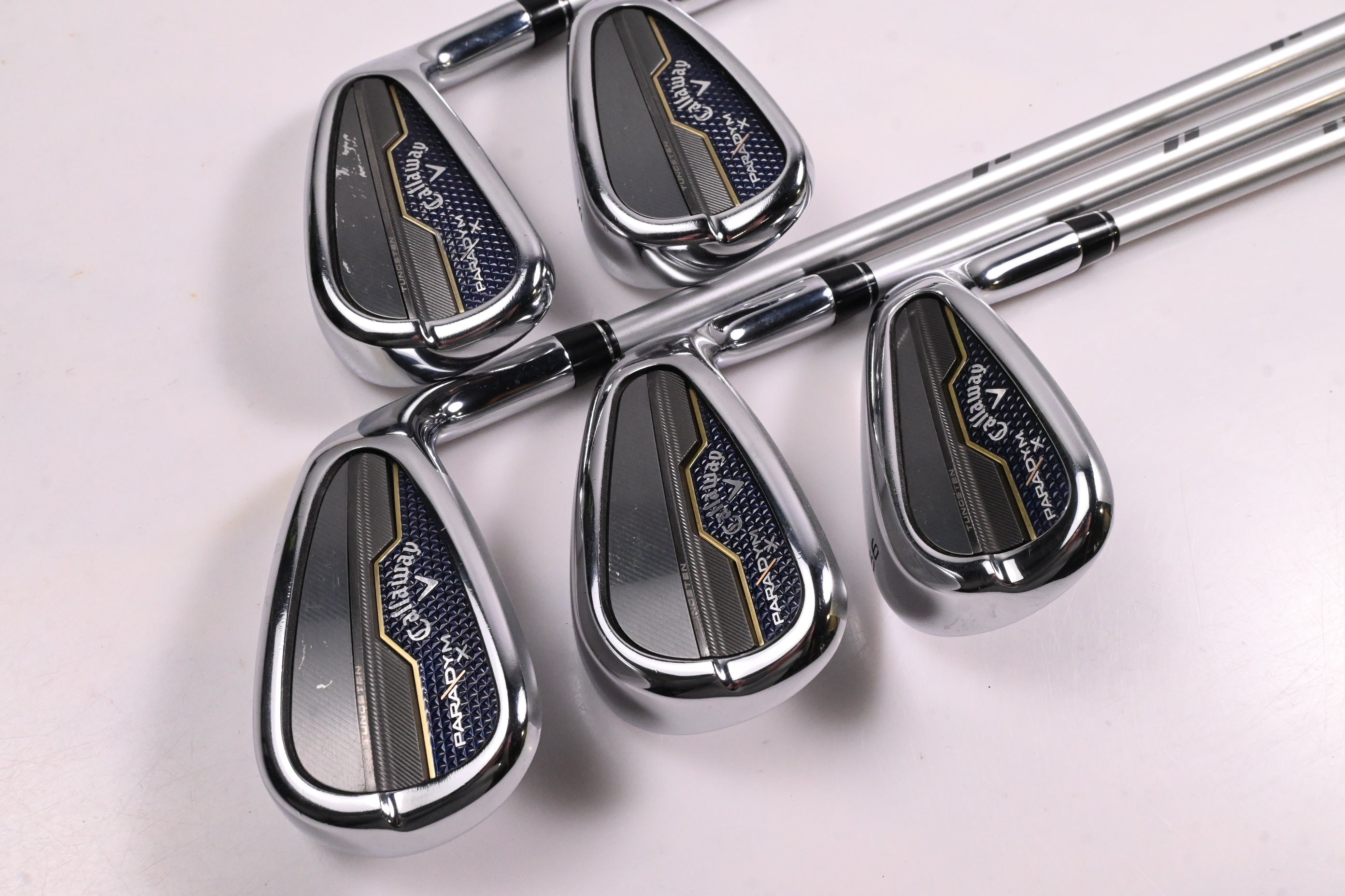Ladies Callaway Paradym X Irons / 7-PW+SW / Ladies Flex Aldila Ascent PL 40