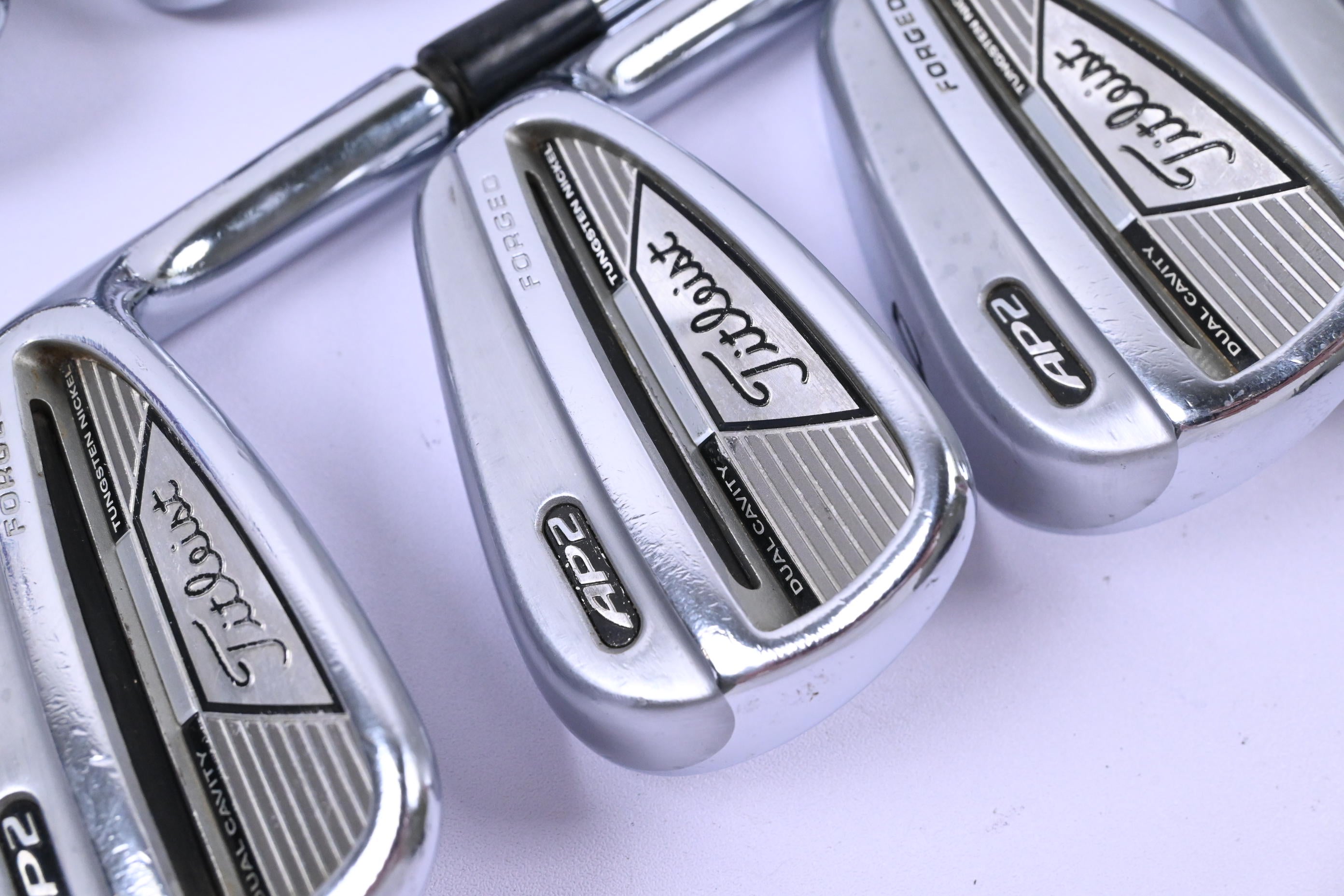 Titleist AP2 2008 Irons / 4-PW+GW / Regular Flex Project X Rifle Shafts