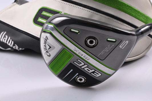 Callaway Epic Max #5 Wood / 18 Degree / Senior Flex HZRDUS Smoke iM10 50