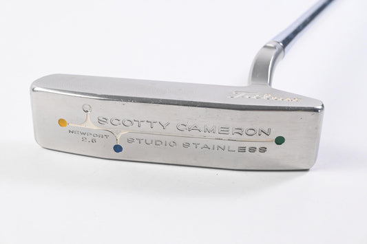 Scotty Cameron Studio Stainless Newport 2.5 Putter / 35 Inch
