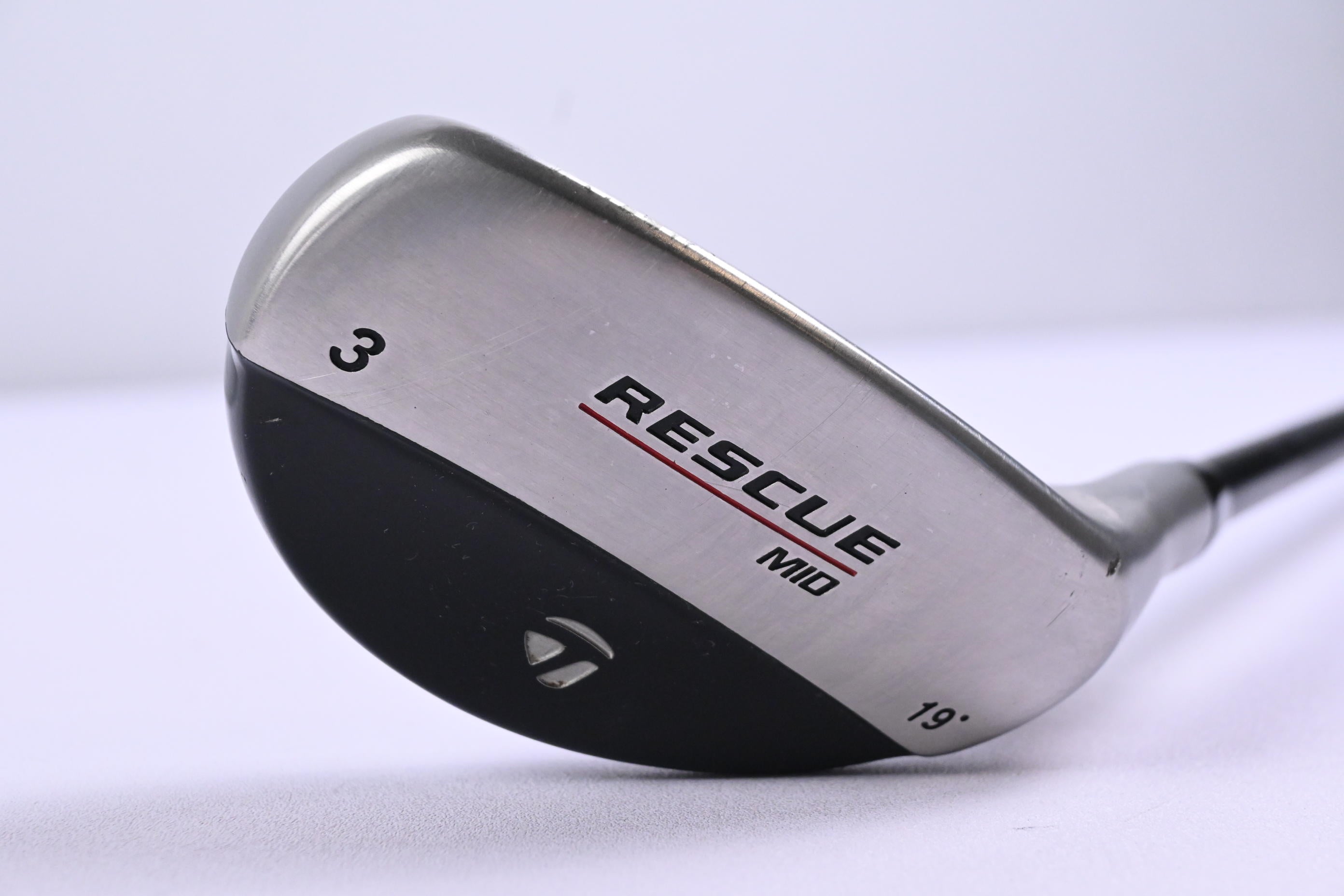 Taylormade Rescue Mid #3 Hybrid / 19 Degree / Stiff Flex Ultralite UG65 Shaft