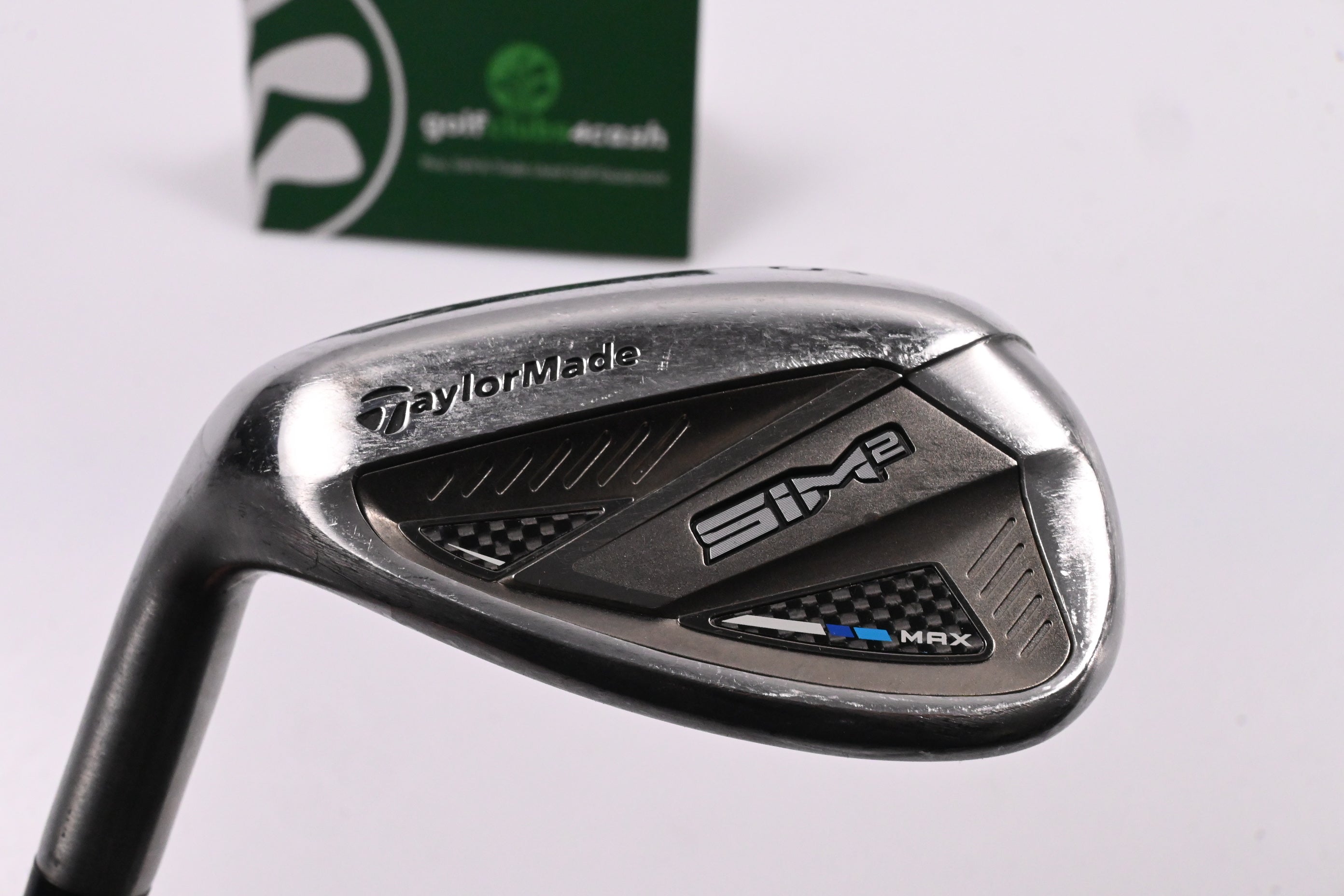 Left Hand Taylormade SIM2 Max Sand Wedge / 54 Degree / Regular Flex KBS Max