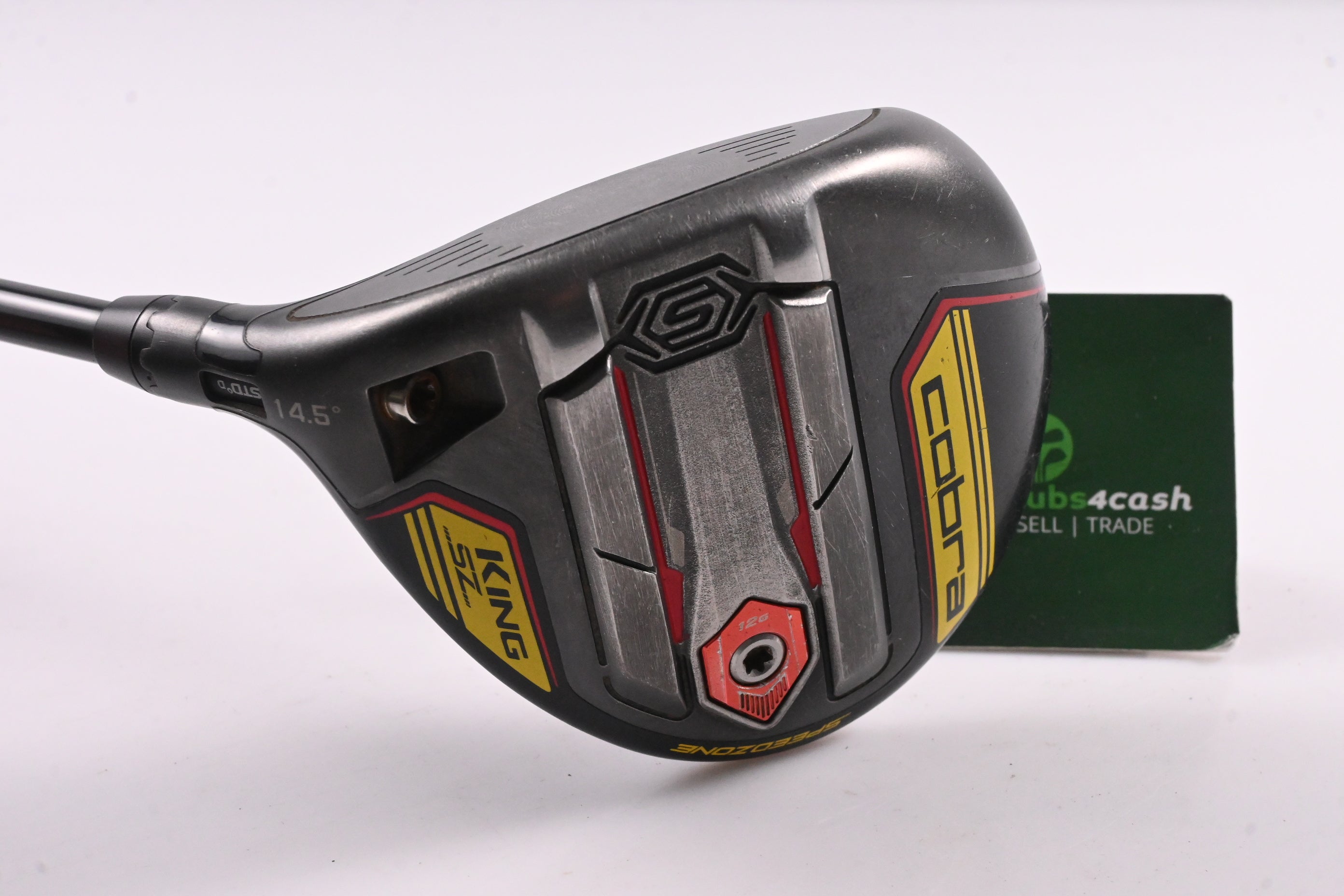Left Hand Cobra King Speedzone #3 Wood / 14.5 Degree / Regular Flex UST Helium 5