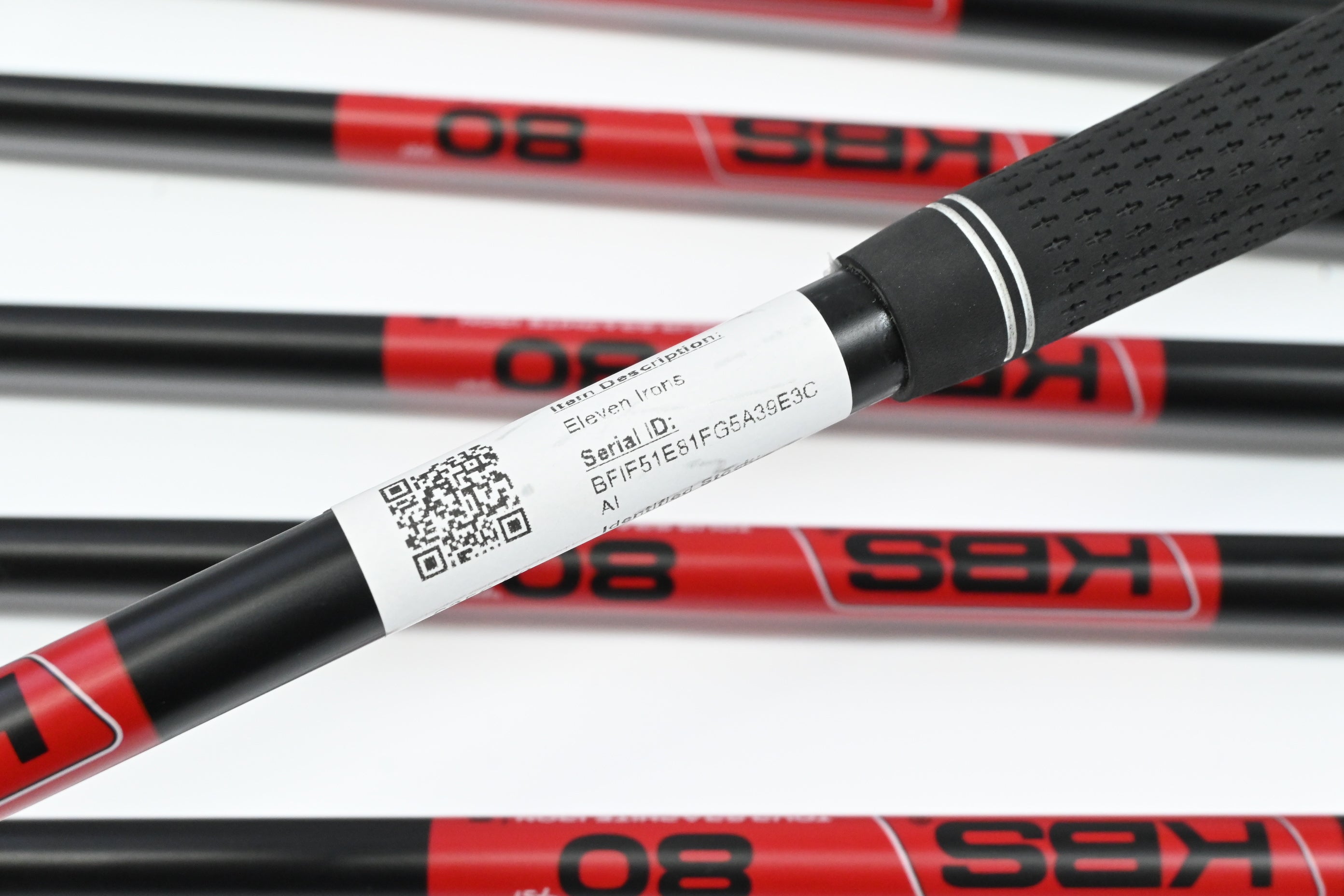 Eleven Irons / 5-PW / Stiff Flex KBS TGI 80 Shafts