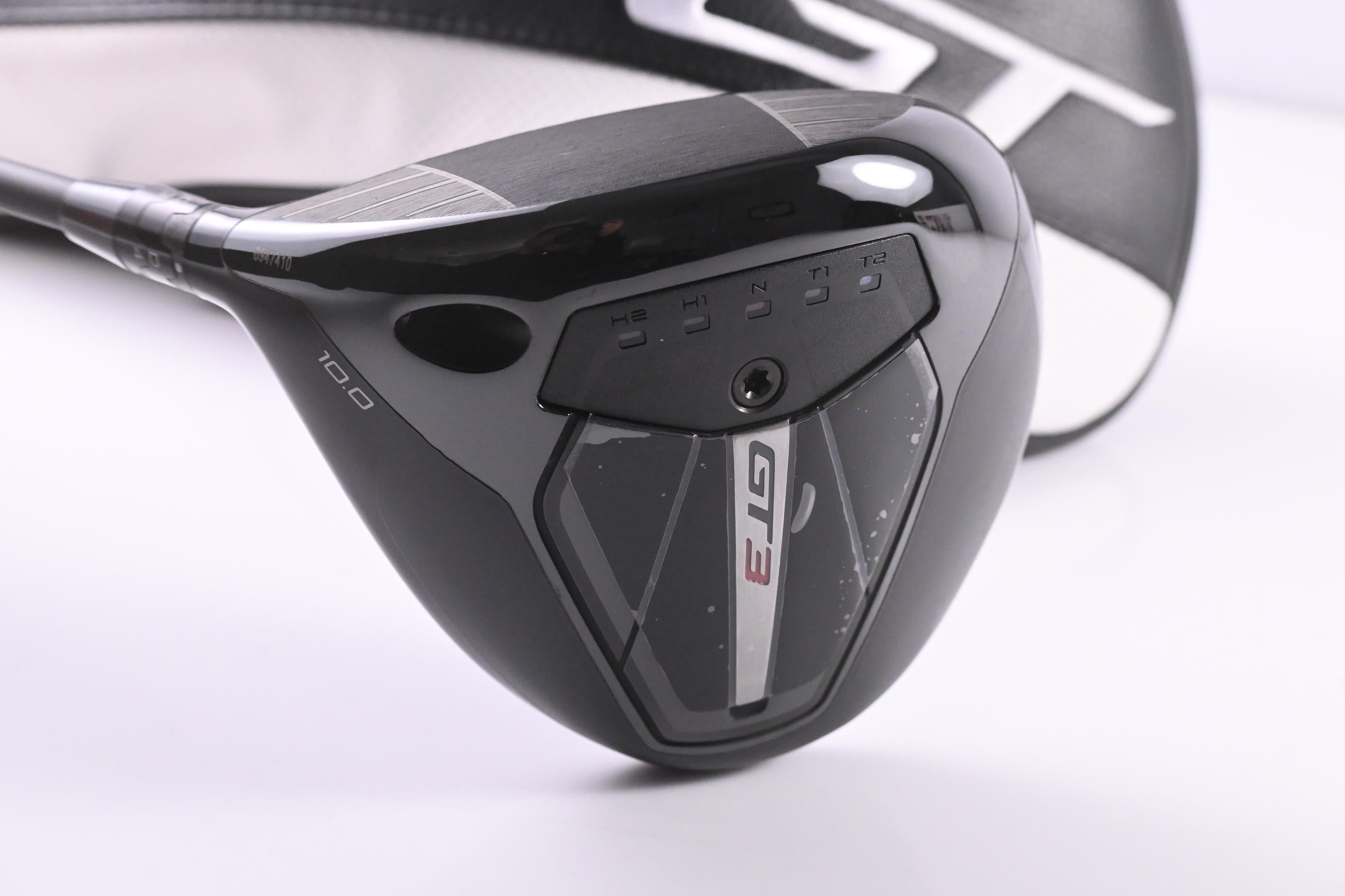 Left Hand Titleist GT3 Driver / 10 Degree / Regular Flex Project X HZRDUS Black
