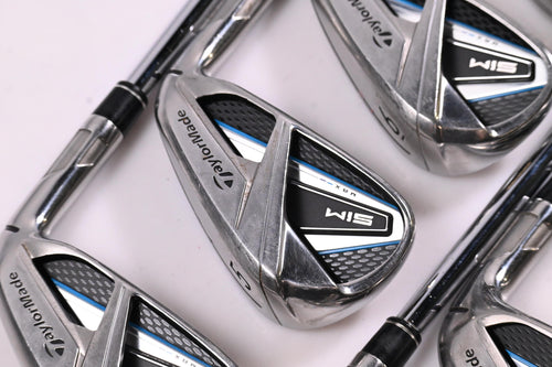 Taylormade SIM Max Irons / 4-PW+SW / Regular Flex KBS MAX 85 Shafts