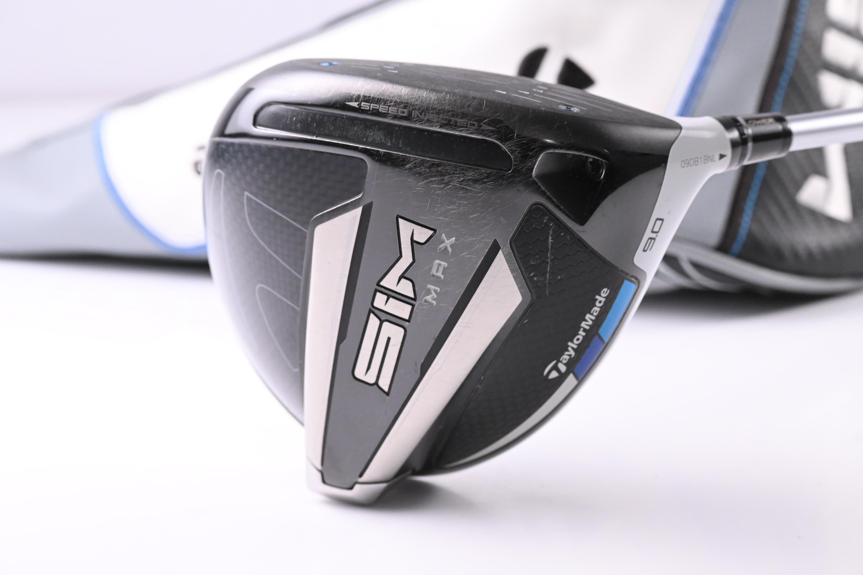 Taylormade SIM Max Driver / 9 Degree / Stiff Flex Fujikura Vista Pro 55 Shaft