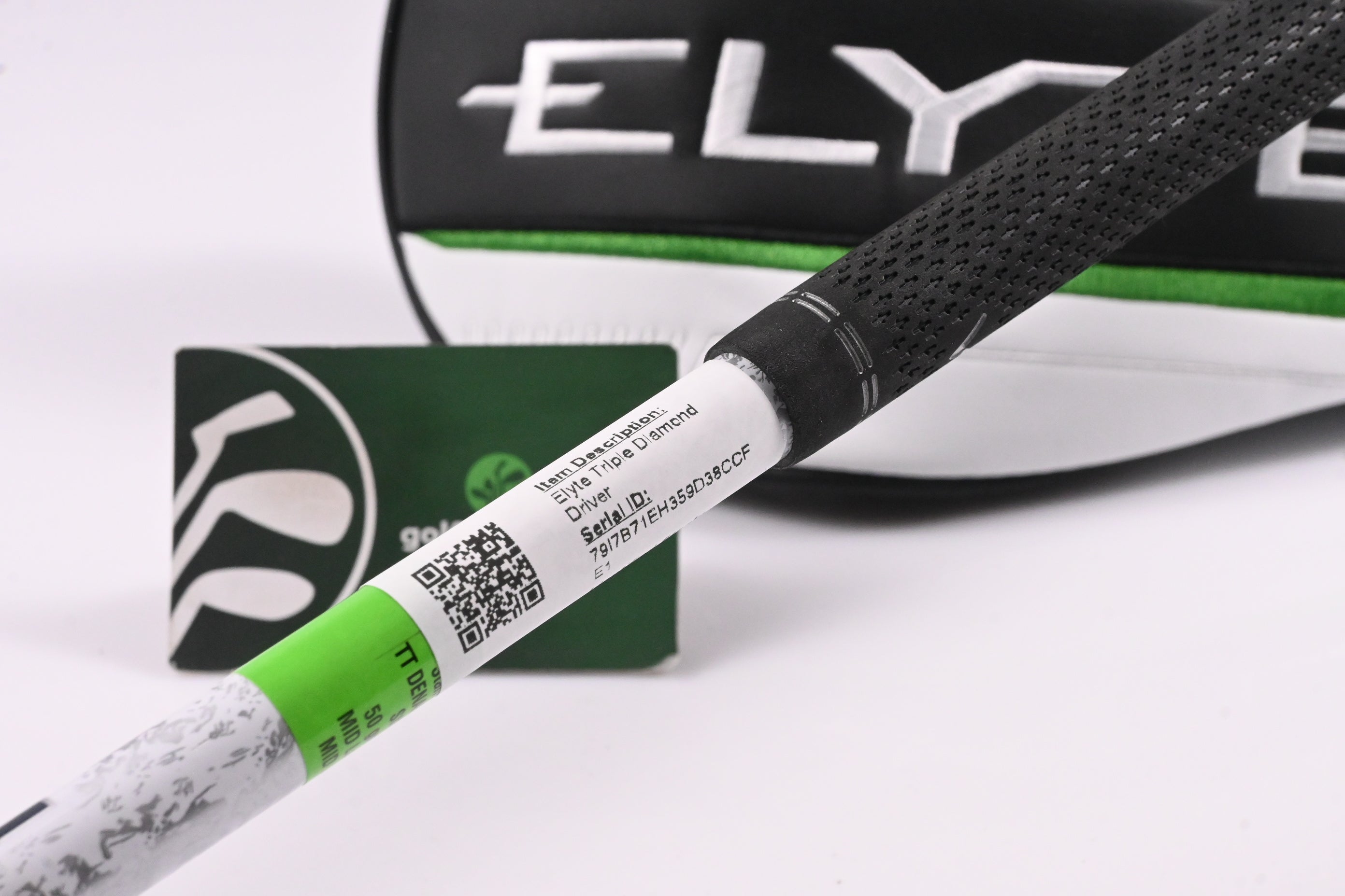 Callaway Elyte Triple Diamond Driver / 10.5 Degree / Stiff Flex Denali Charcoal