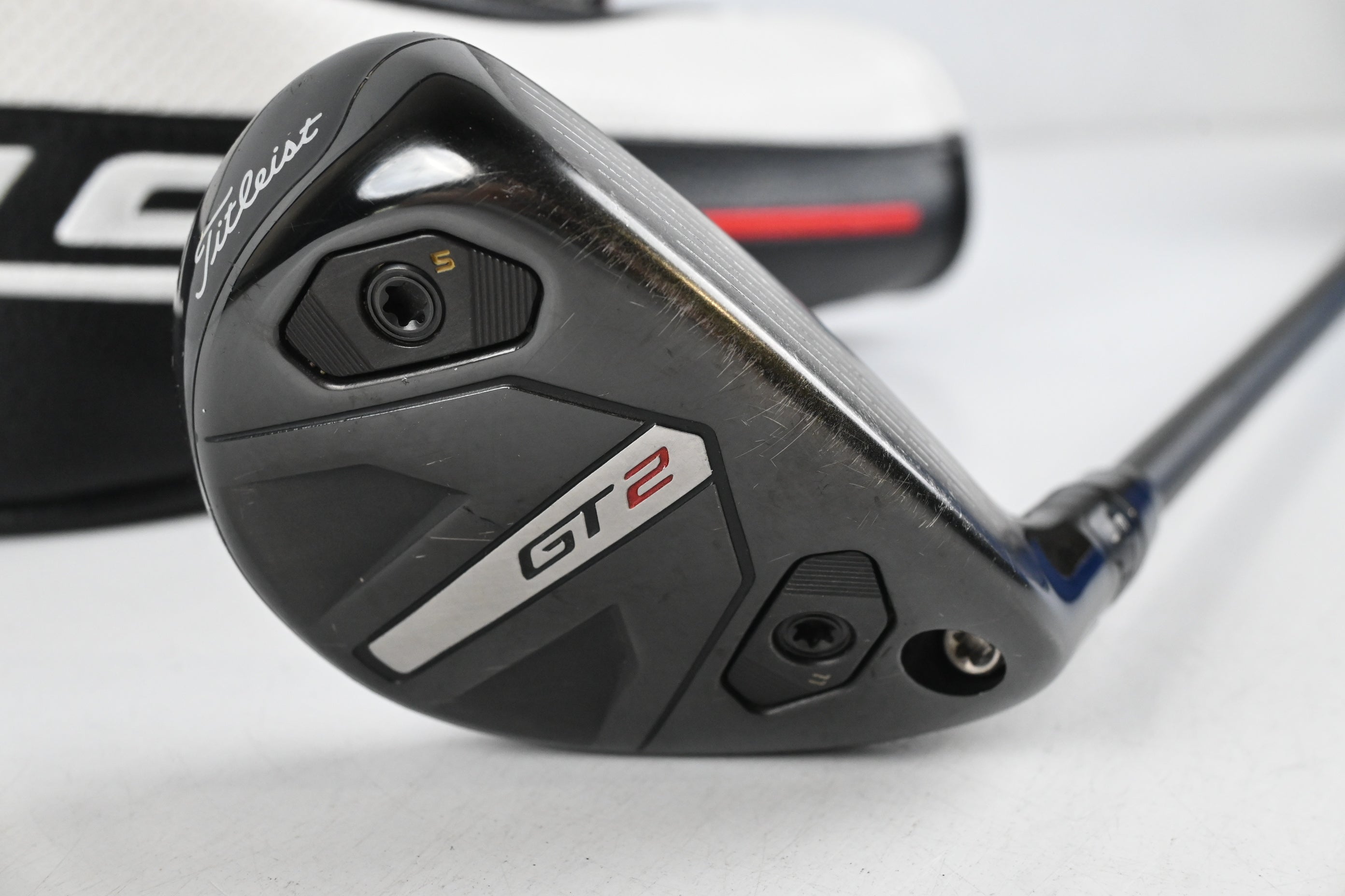 Titleist GT2 #3 Hybrid / 18 Degree / Stiff Flex Hzrdus Gen 5 Black 80 Shaft