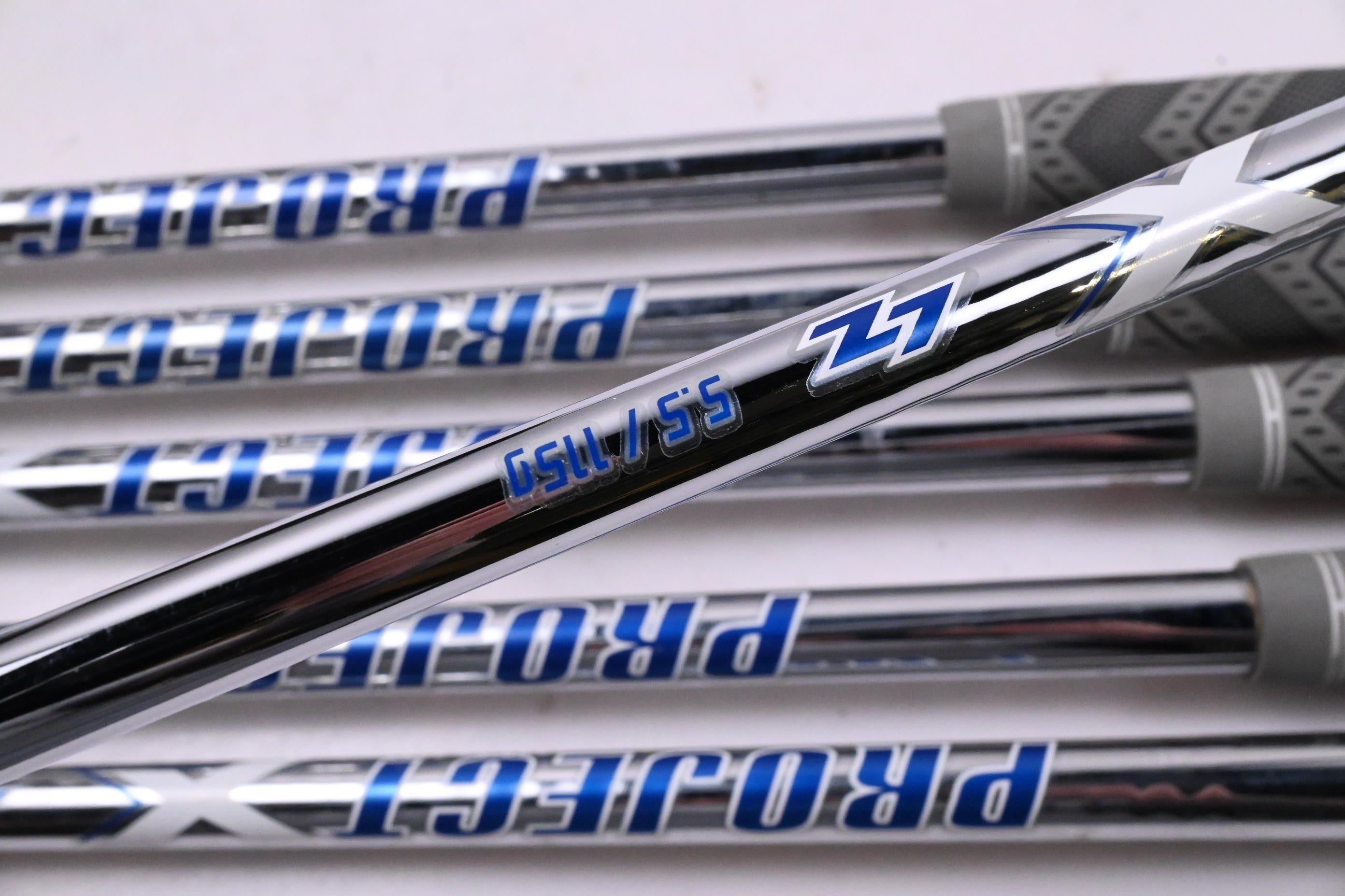 Ping i530 Irons / 5-PW / Blue Dot / Regular Flex Project X LZ 115 Shafts