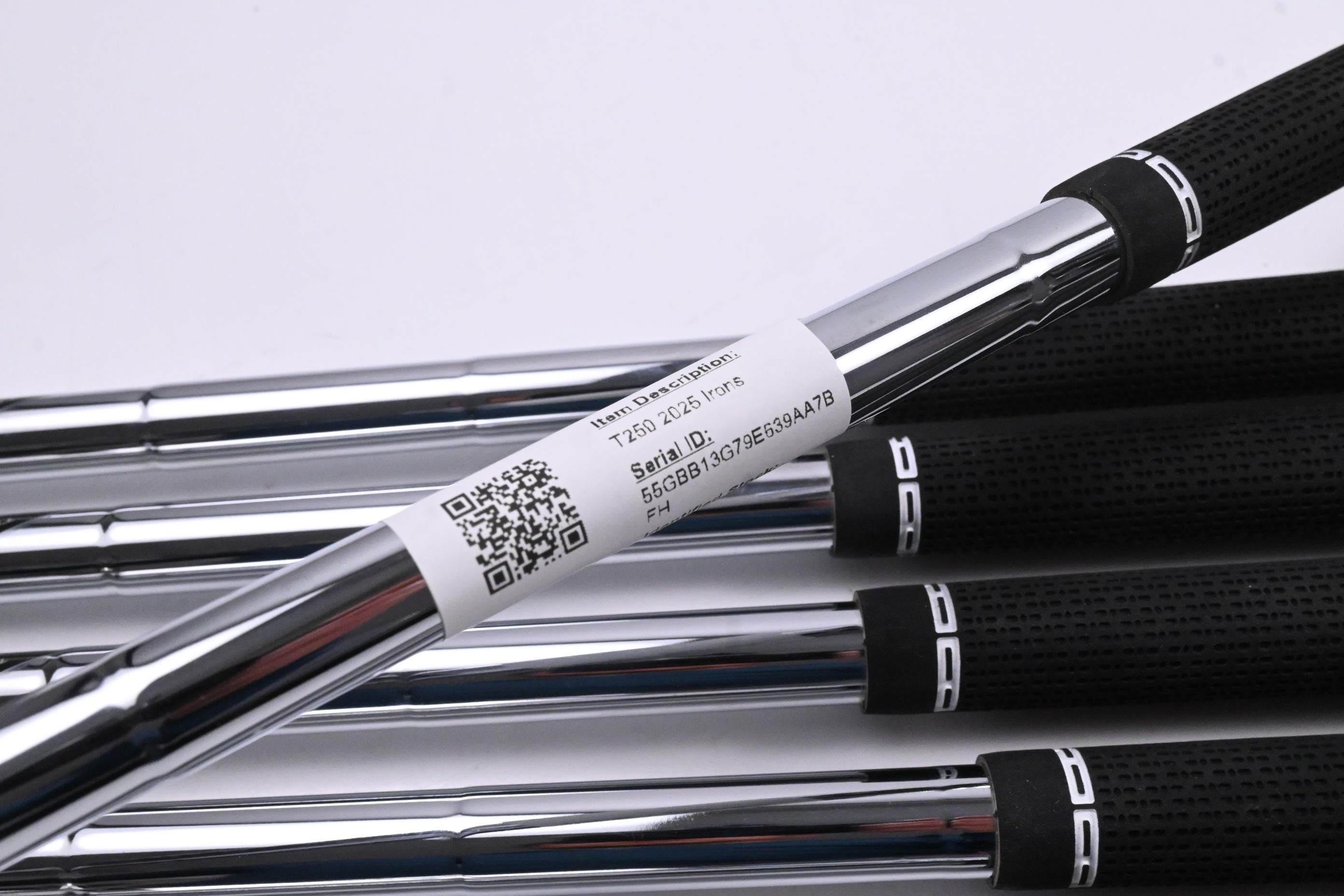 Titleist T250 2025 Irons / 5-PW+GW / Stiff Flex True Temper AMT Black Shafts