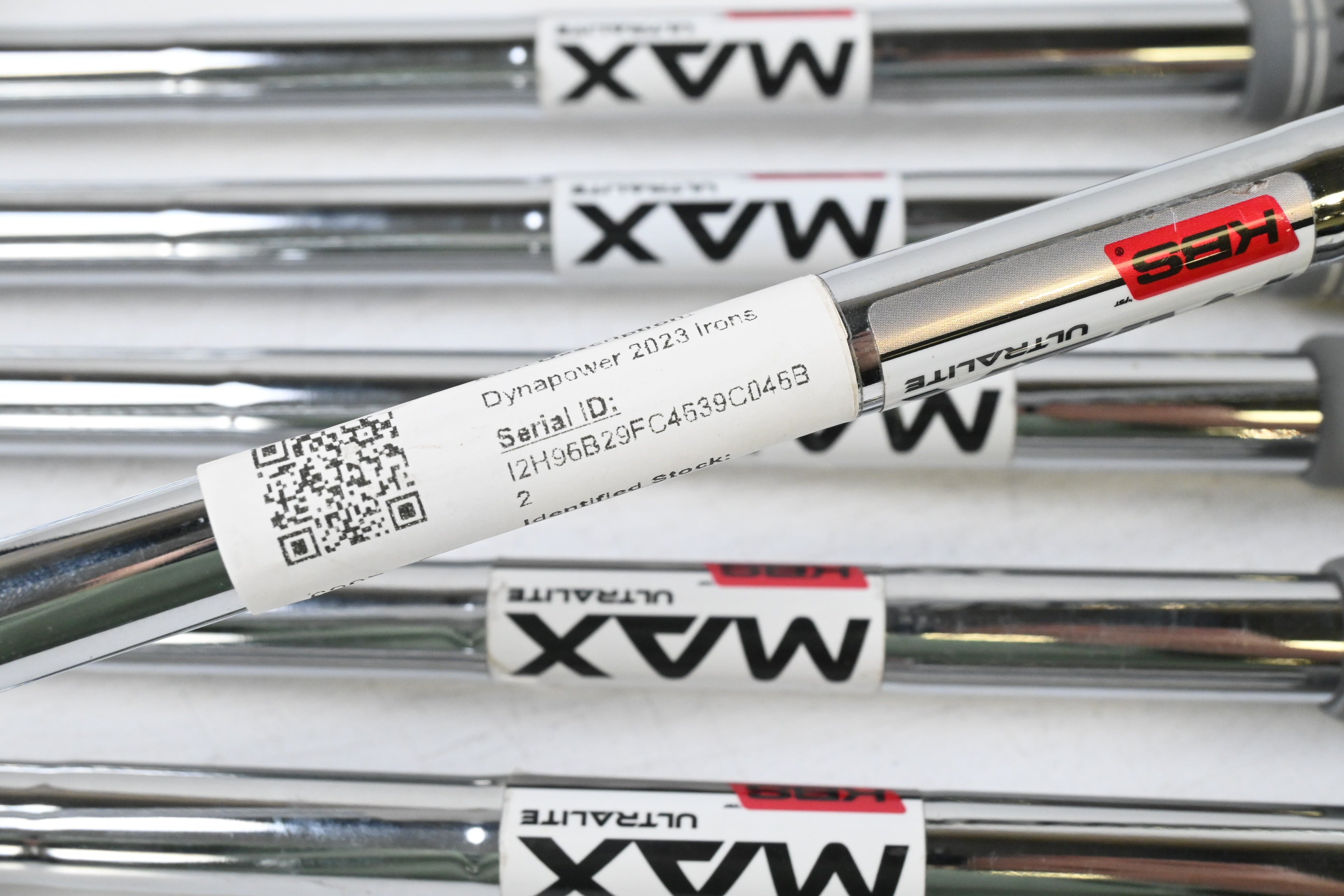 Wilson Dynapower 2023 Irons / 5-PW / Regular Flex KBS MAX Ultralite Shafts