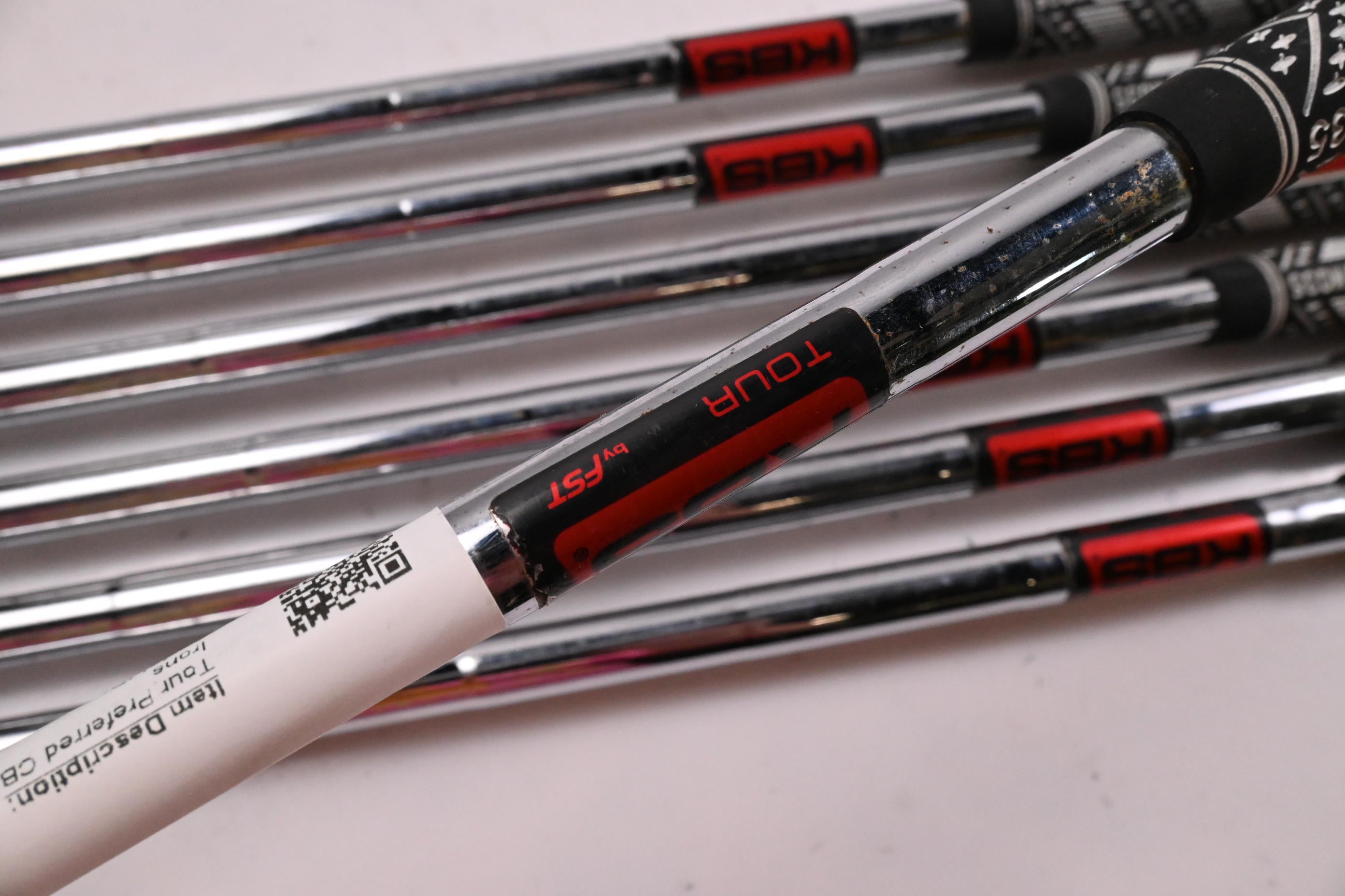 Taylormade Tour Preferred CB 2014 Irons / 4-PW / Stiff Flex KBS Tour Shafts