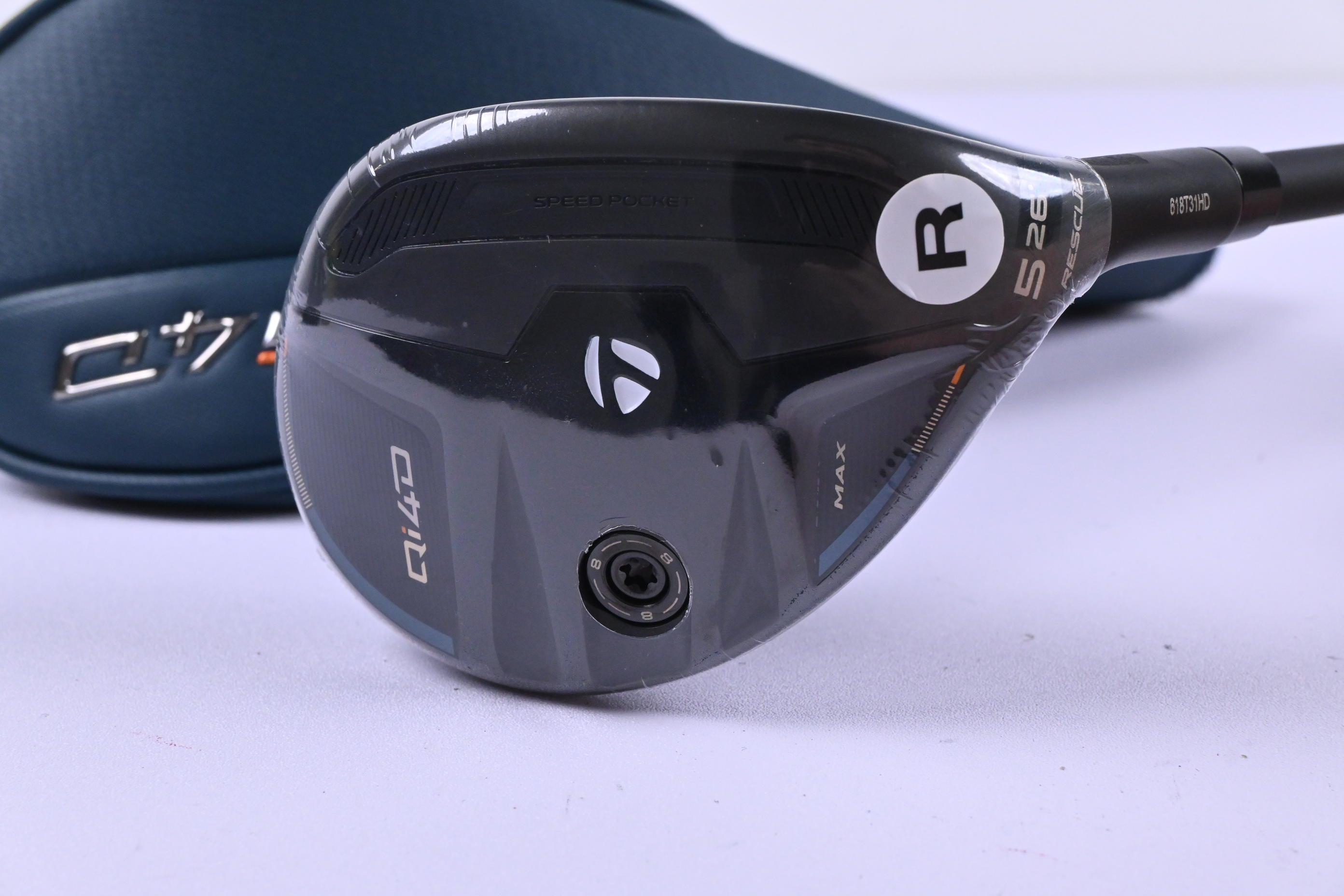 Taylormade Qi4D Max #5 Hybrid / 26 Degree / Regular Flex KBS REAX 50 Shaft