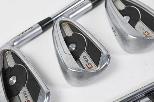 Ping G400 Irons / 6-PW+SW+LW / Green Dot / Regular Flex Ping AWT 2.0 Shafts