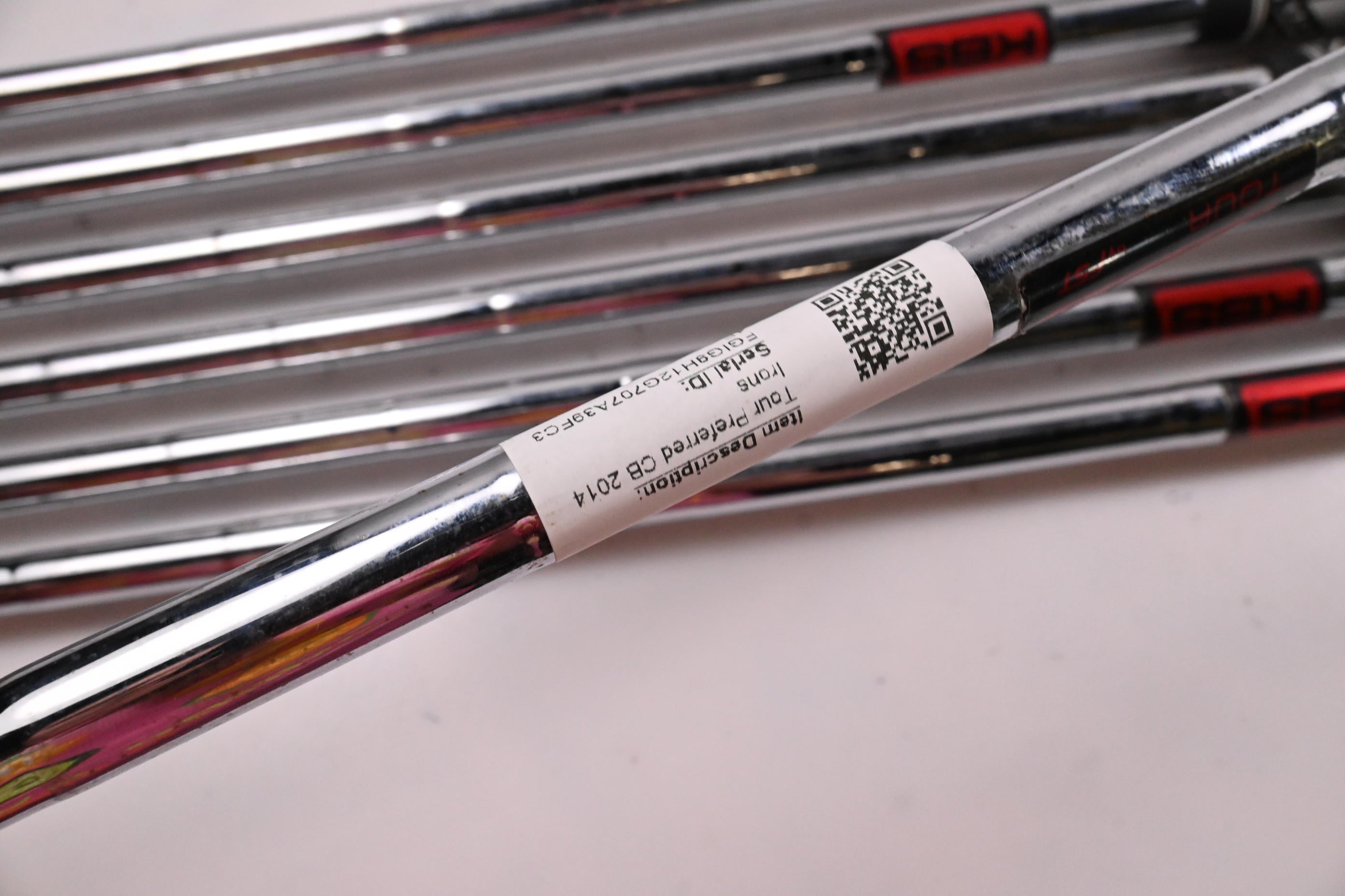 Taylormade Tour Preferred CB 2014 Irons / 4-PW / Stiff Flex KBS Tour Shafts