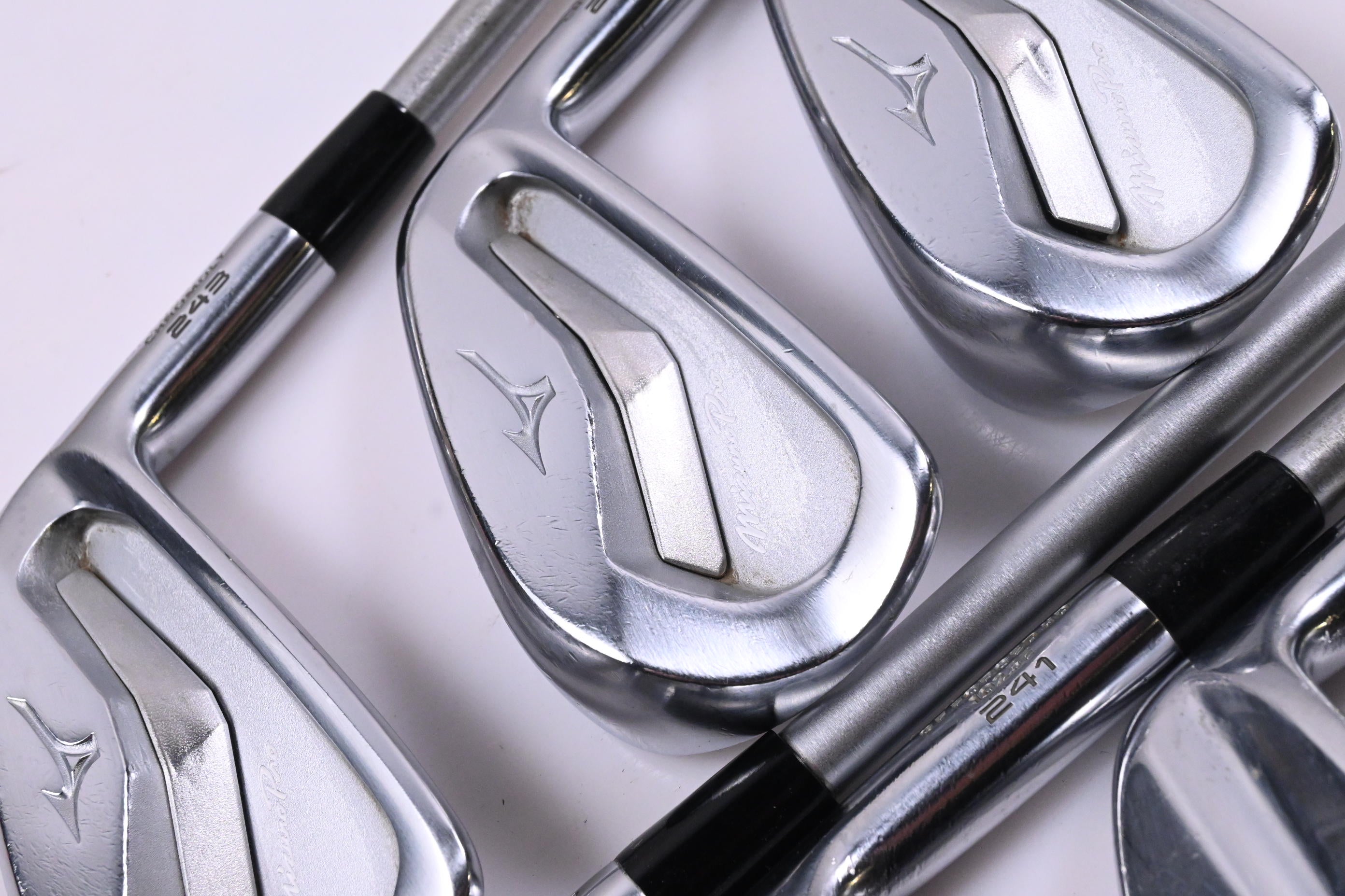 Mizuno Pro 241/243 Combo Irons / 4-PW / X-Flex KBS Tour C-Taper 130 Shafts