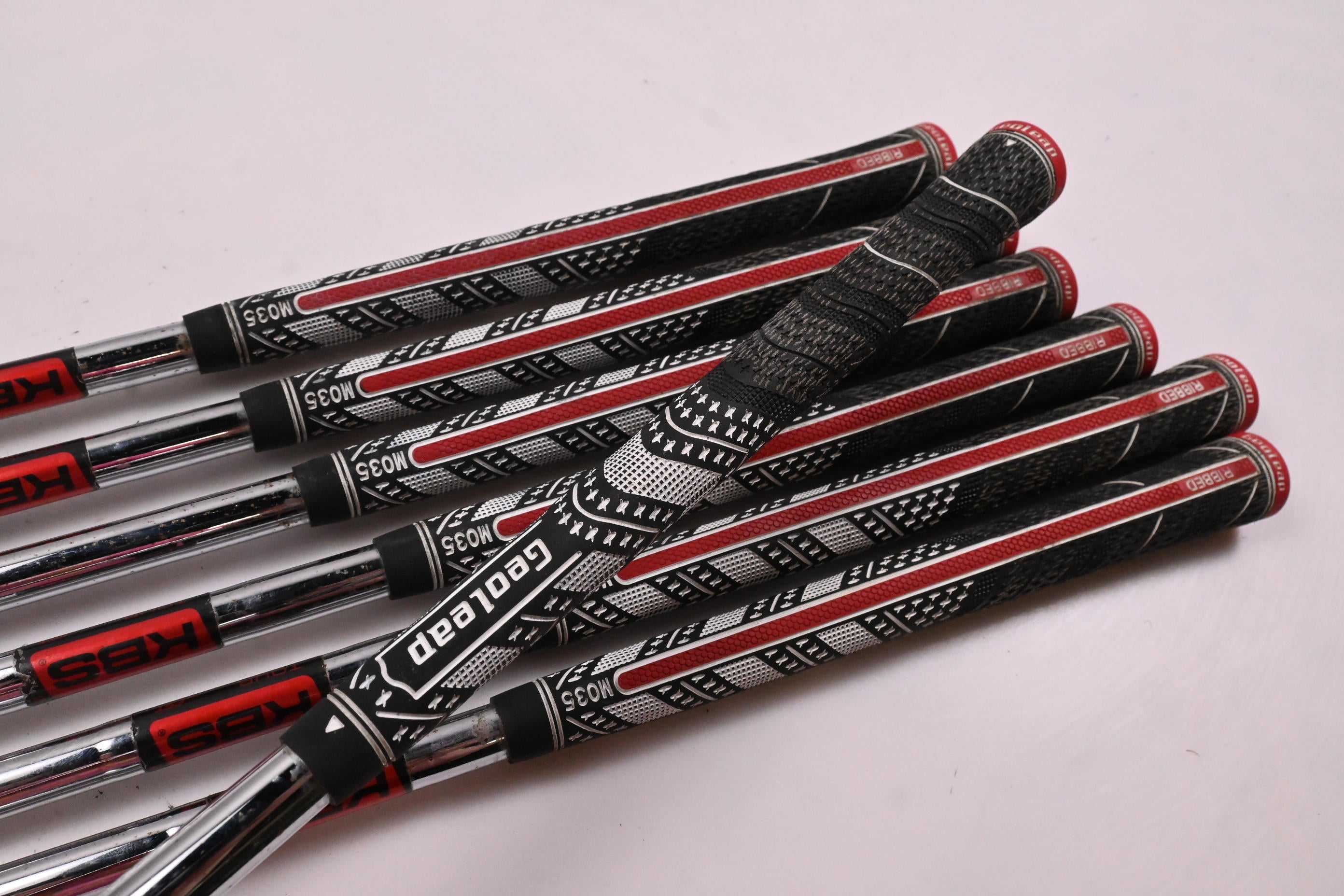 Taylormade Tour Preferred CB 2014 Irons / 4-PW / Stiff Flex KBS Tour Shafts