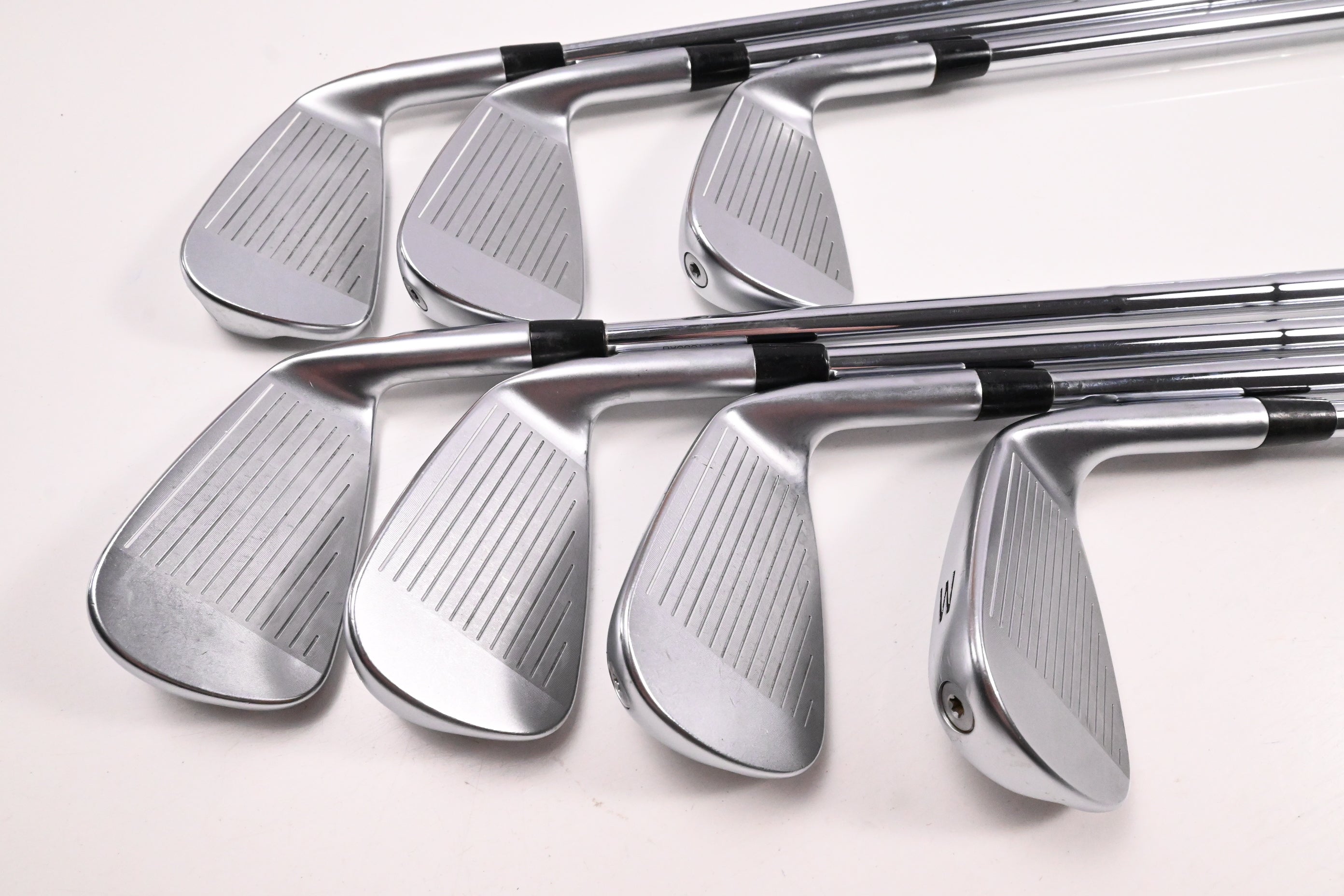 Left Hand Ping Blueprint S Irons / 4-PW / Green Dot / X-Flex Dynamic Gold 120