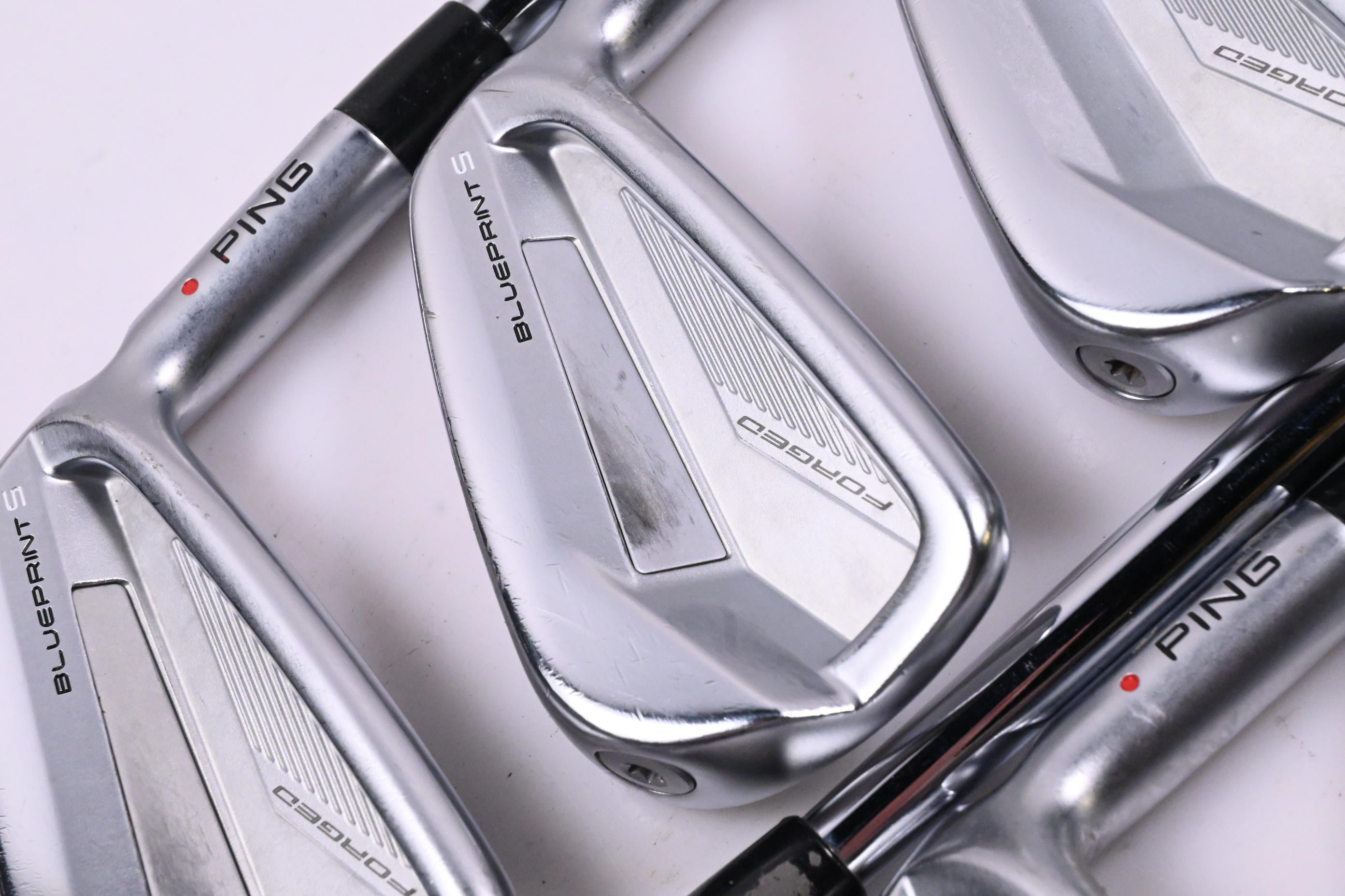 Ping Blueprint S Irons / 4-PW / Red Dot / X-Flex Dynamic Gold X100 Shafts