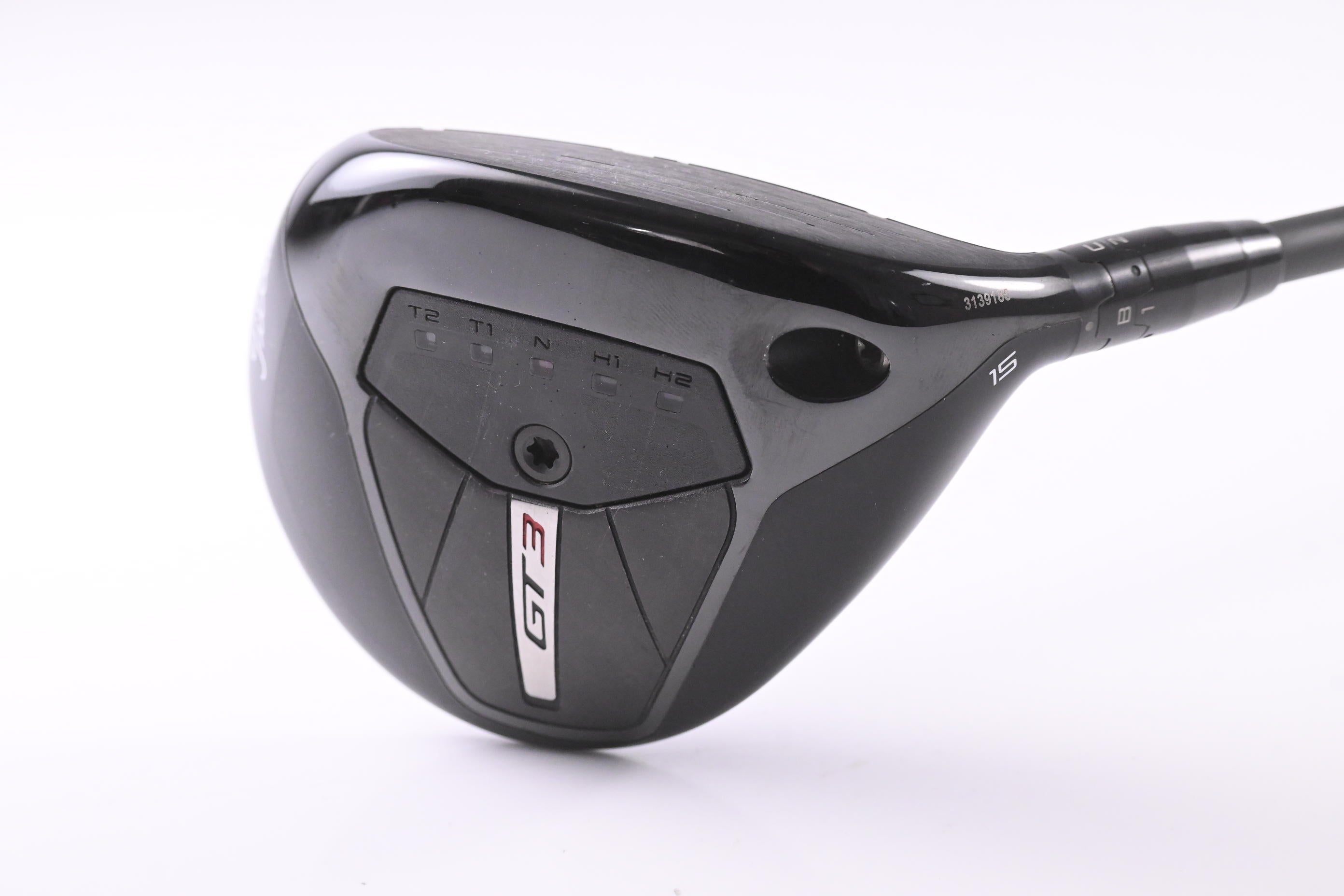Titleist GT3 #3 Wood / 15 Degree / Stiff Flex HZRDUS Black 70 Shaft