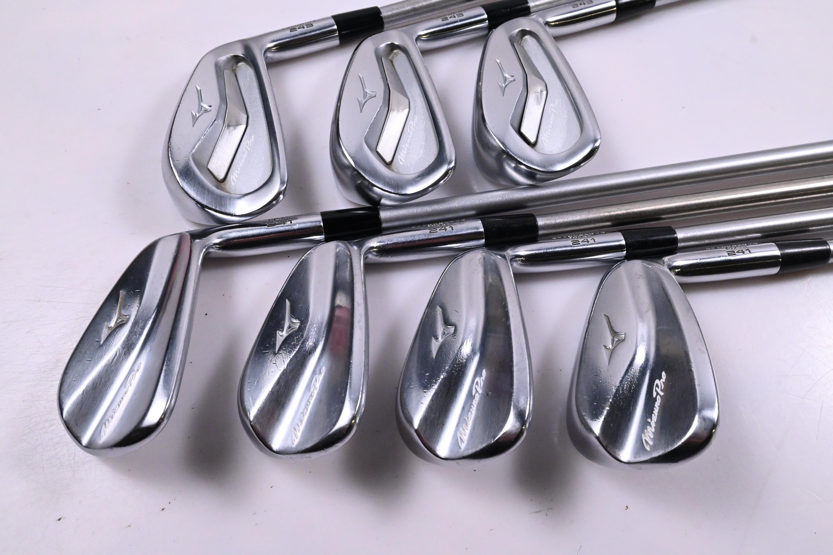 Mizuno Pro 241/243 Combo Irons / 4-PW / X-Flex KBS Tour C-Taper 130 Shafts