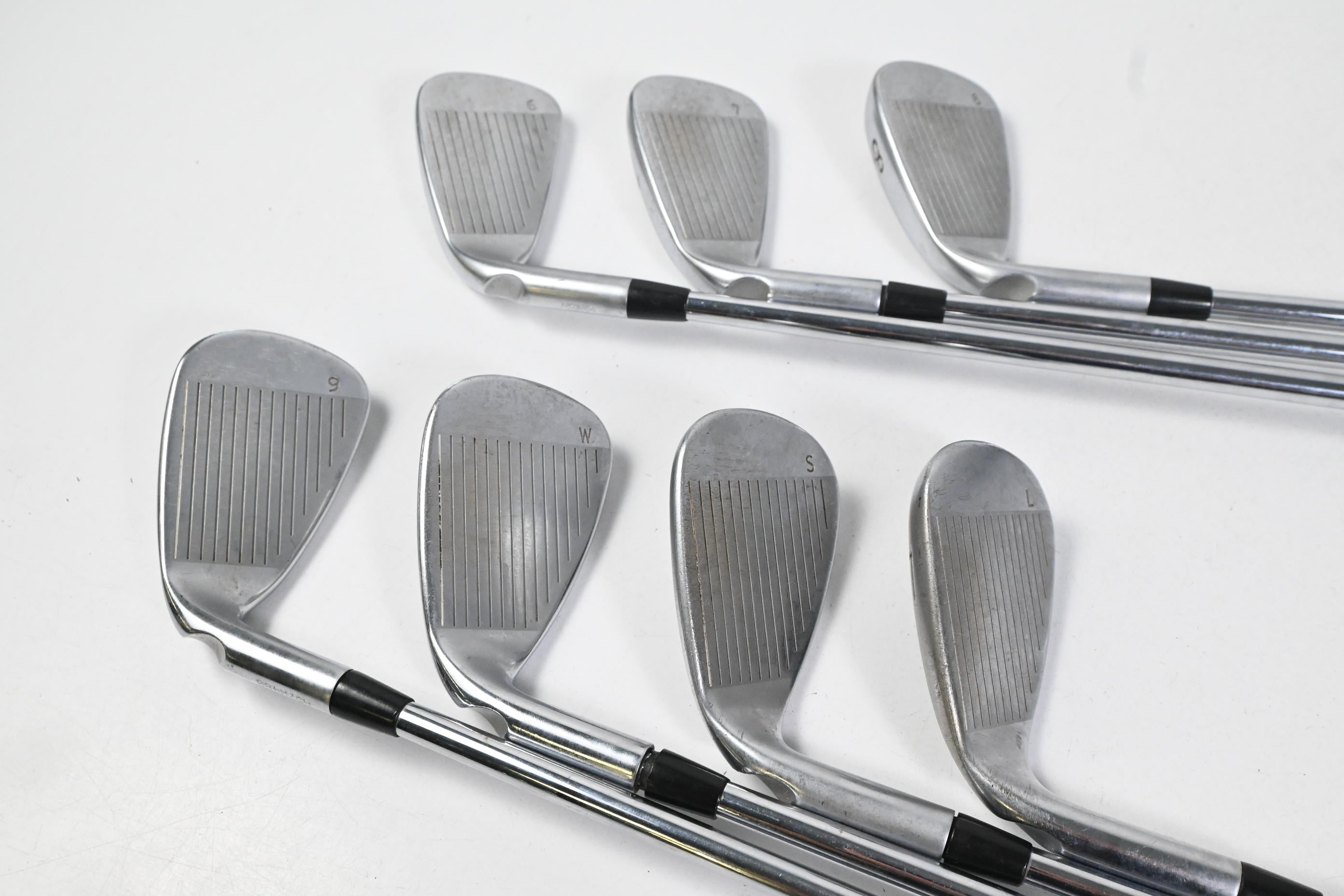 Ping G400 Irons / 6-PW+SW+LW / Green Dot / Regular Flex Ping AWT 2.0 Shafts