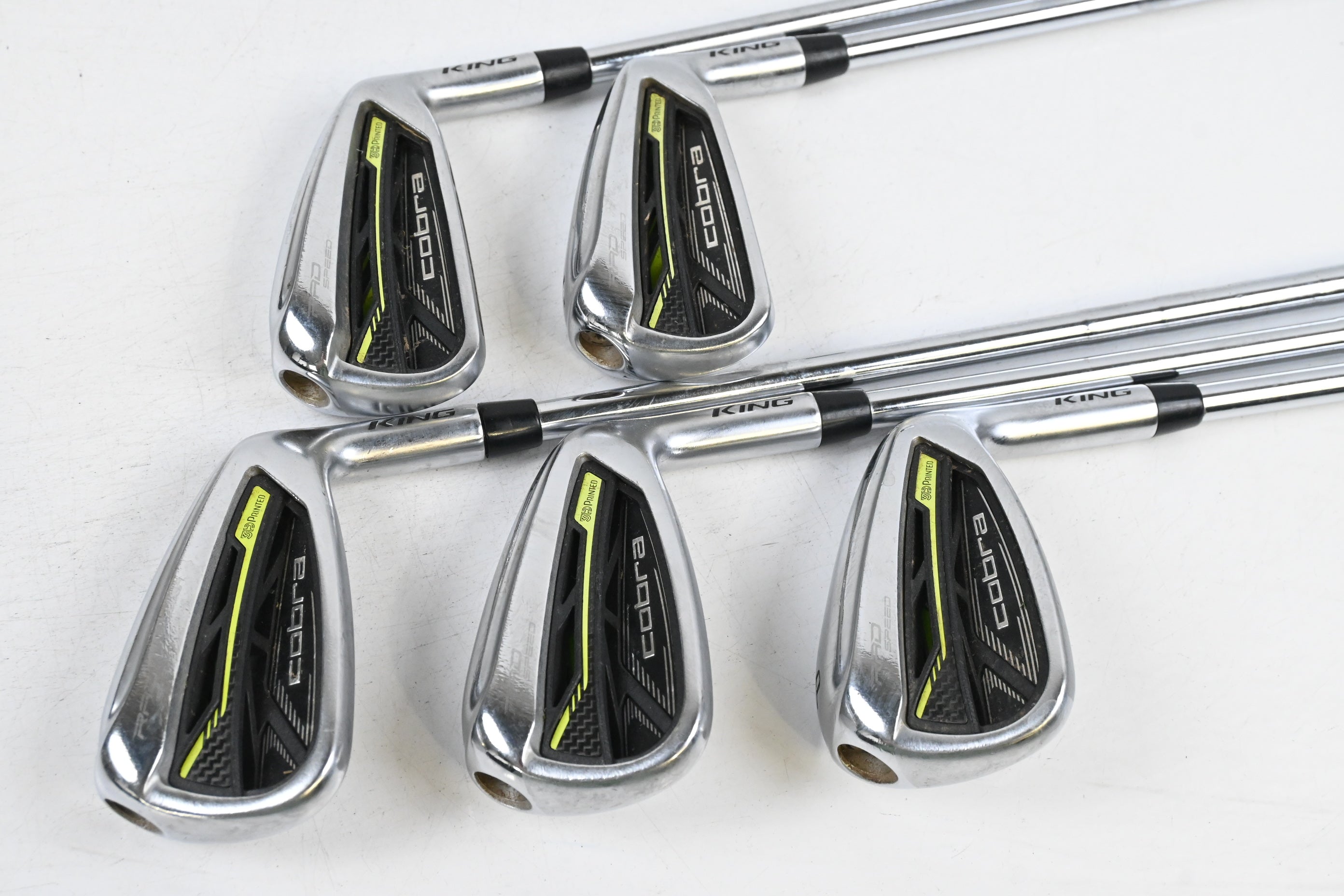 Cobra King Radspeed Irons / 6-PW / Stiff KBS Tour 90 Shafts