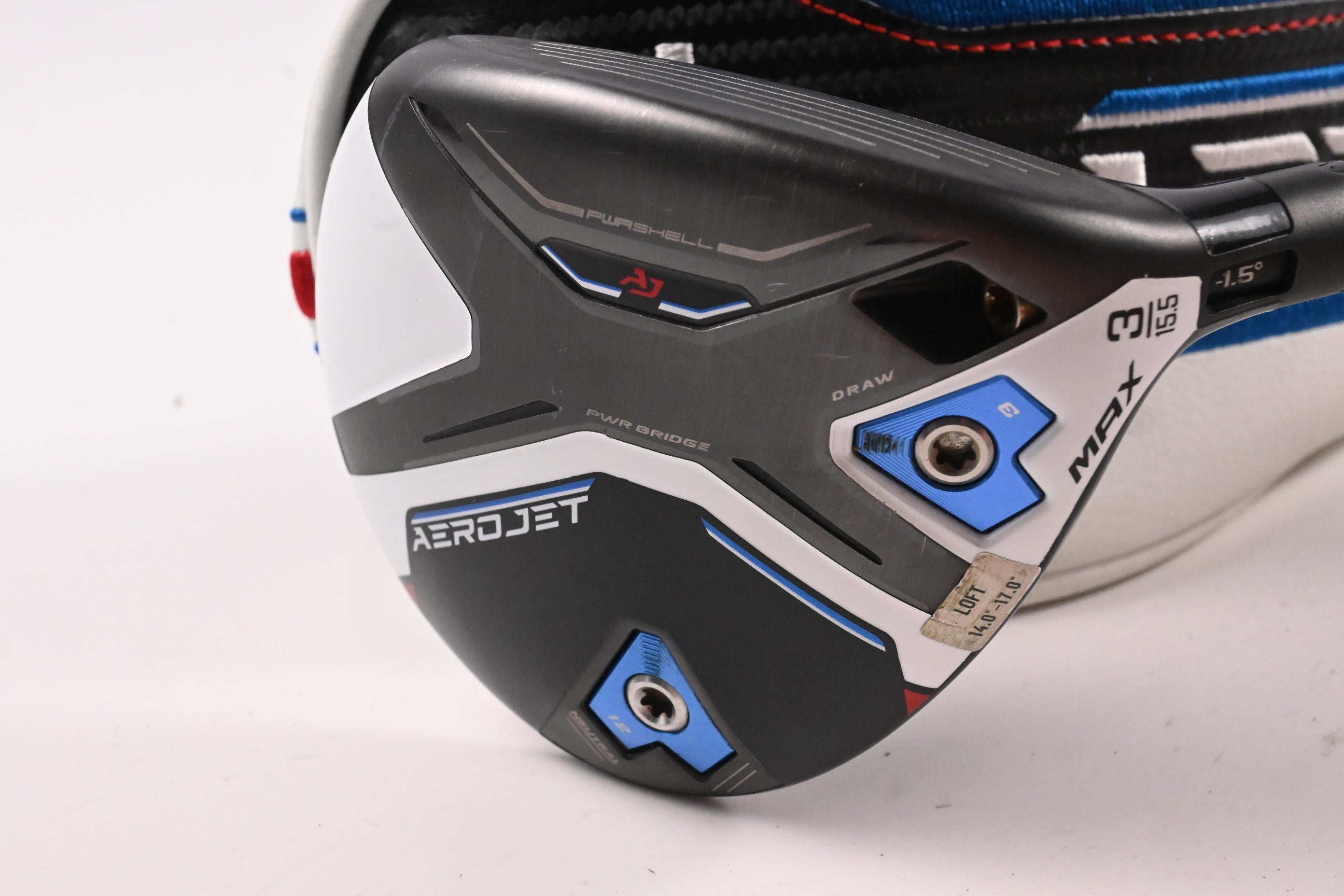 Cobra Aerojet Max #3 Wood / 15.5 Degree / Regular Flex UST Mamiya Helium 5 Shaft