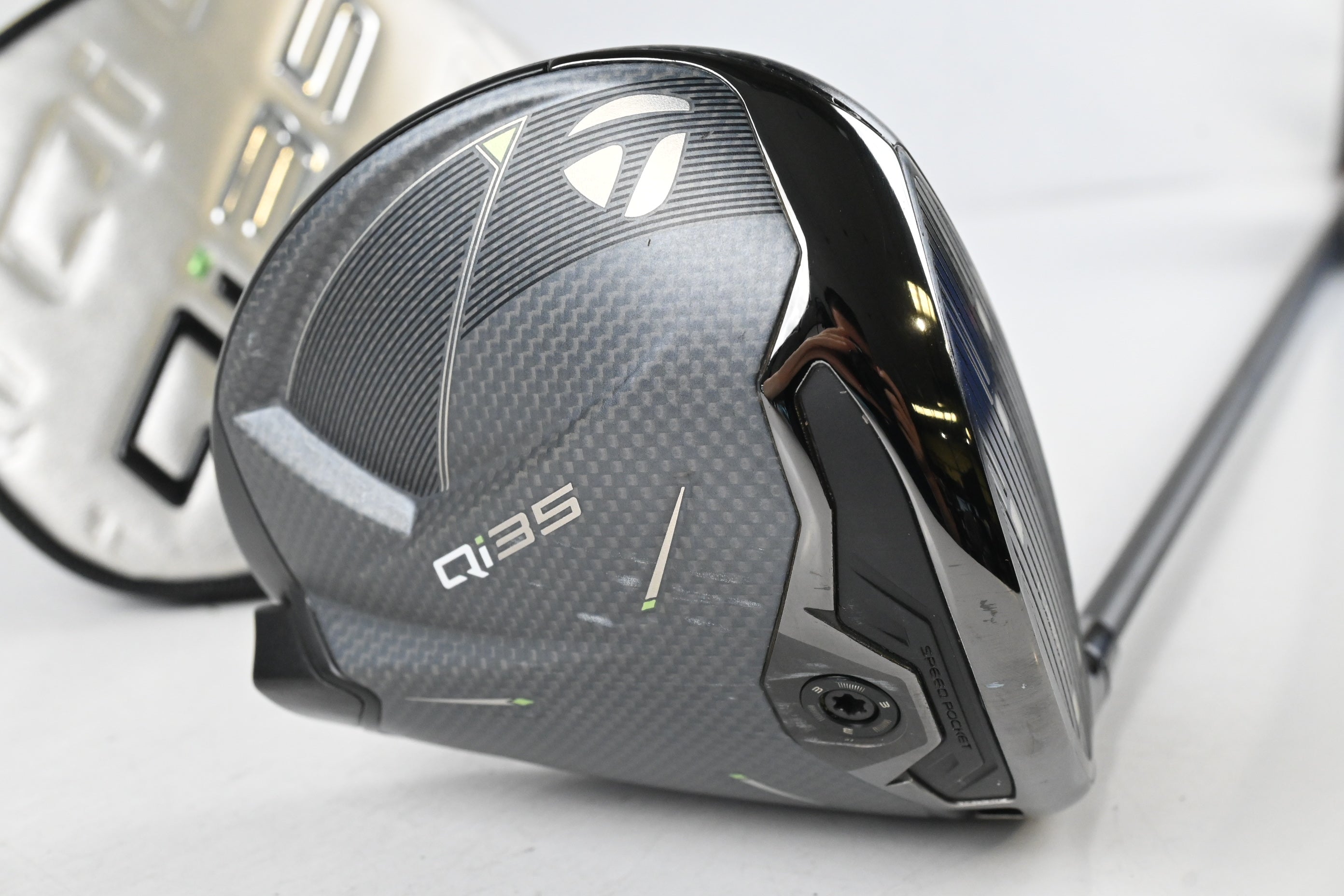Taylormade Qi35 Driver / 10.5 Degree / Stiff Flex HZRDUS Black 60 Shaft
