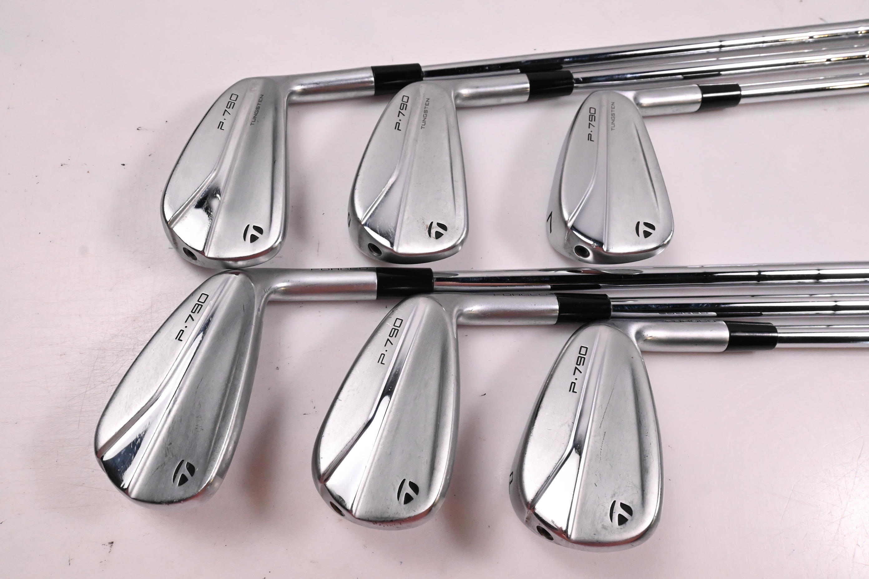 Taylormade P790 2021 Irons / 5-PW / Stiff Flex KBS Tour Steel Shafts