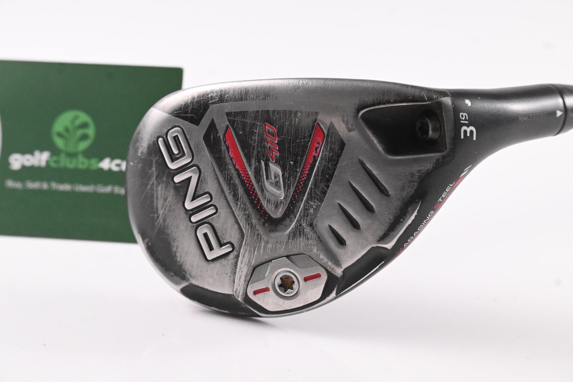 Ping G410 #3 Hybrid / 19 Degree / Regular Flex Ping Alta CB Red 70 Shaft