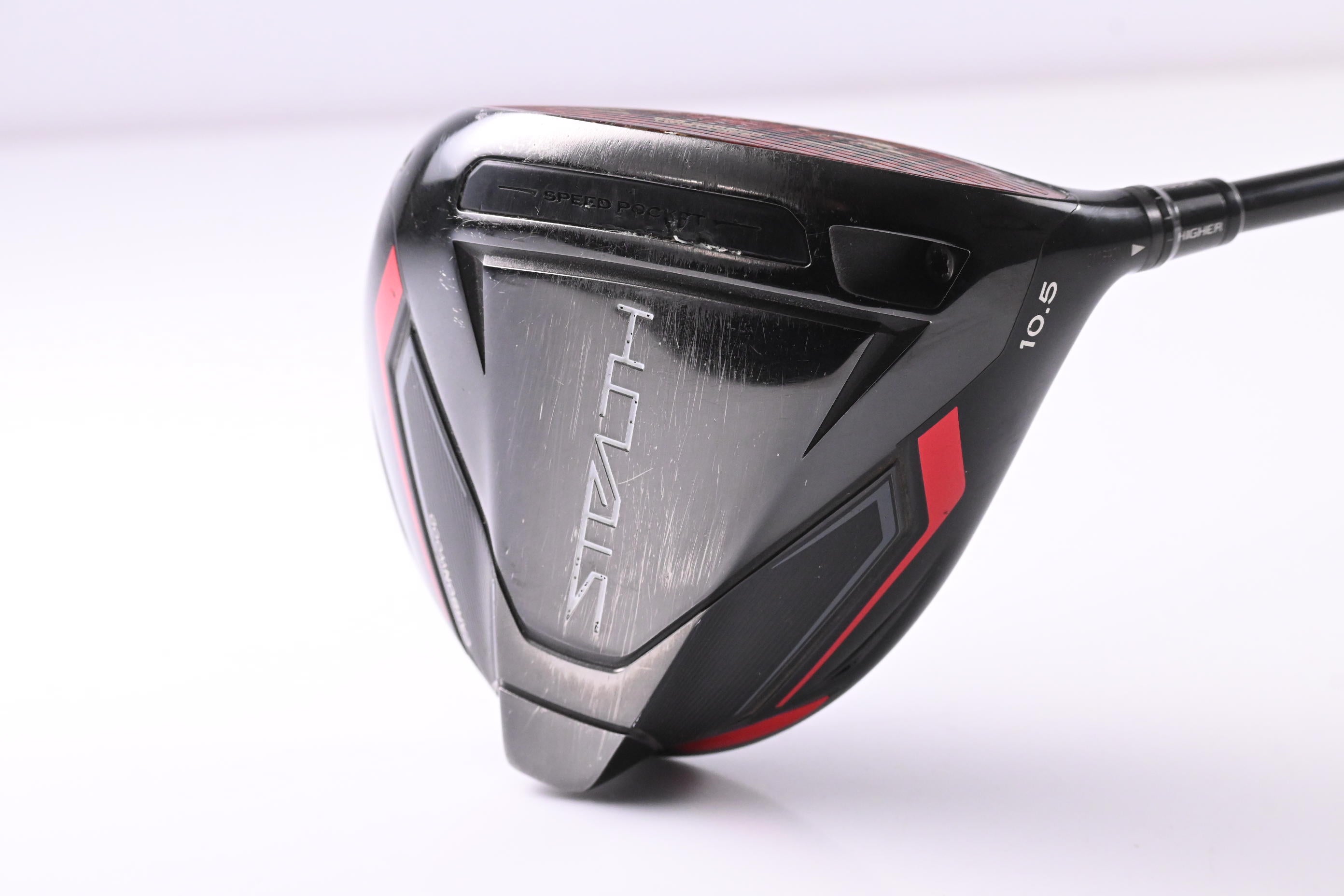 Taylormade Stealth Driver / 10.5 Degree / Regular Flex HZRDUS Smoke RDX Red 60