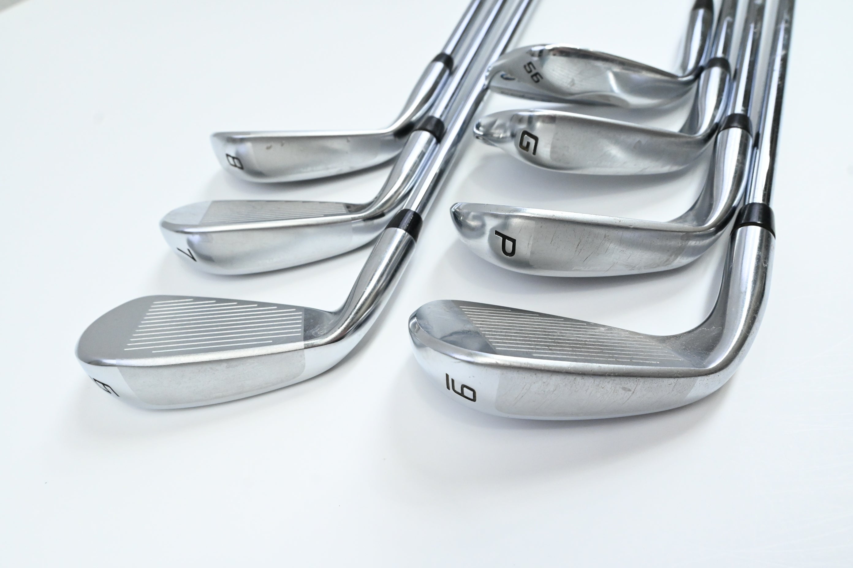 Cobra King F7 One Length Irons / 6-PW+GW+56° / Stiff Flex Cobra King One Length