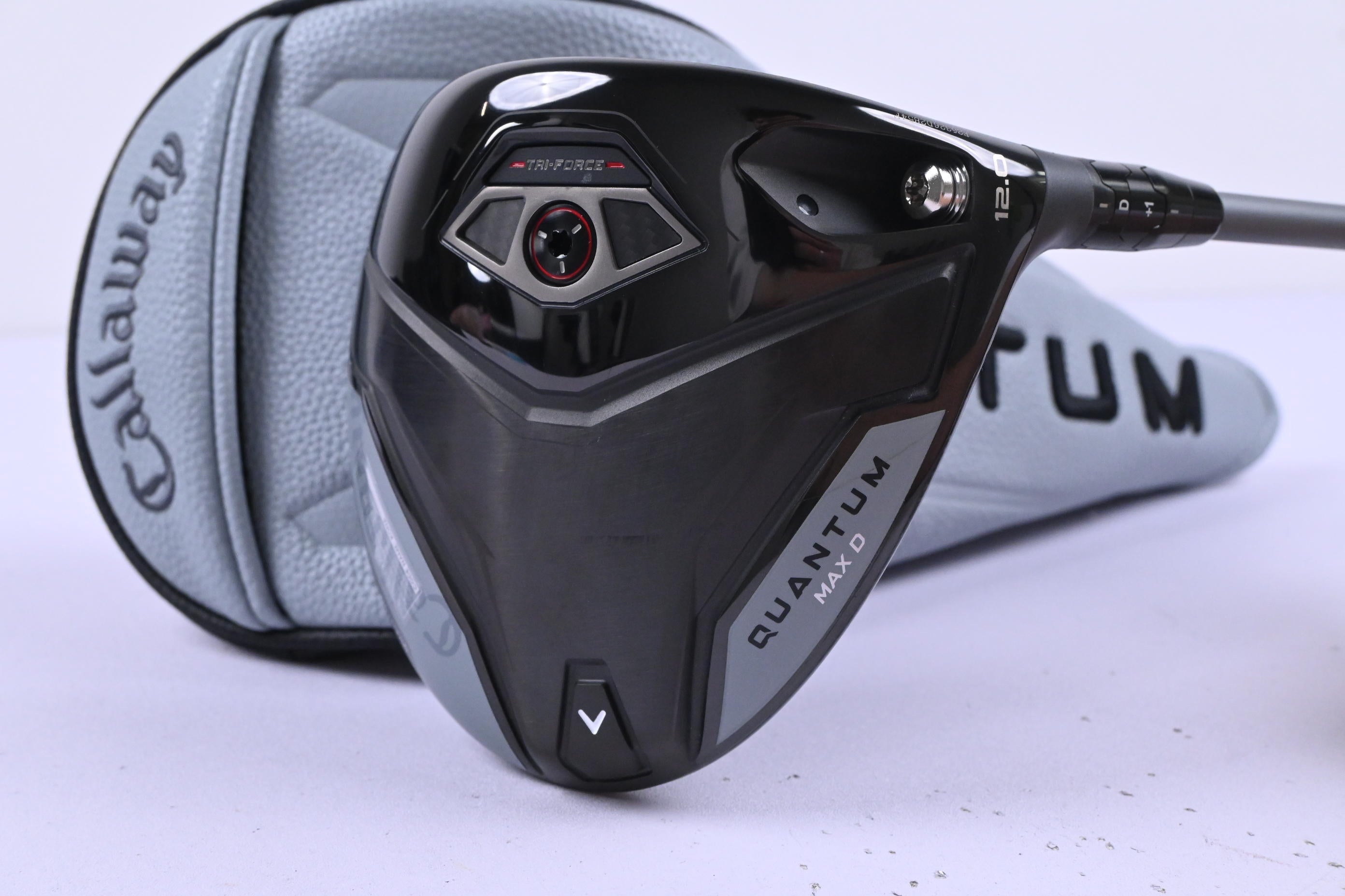 Callaway Quantum Max D Driver / 12 Degree / Stiff Flex Denali Frost Silver 50