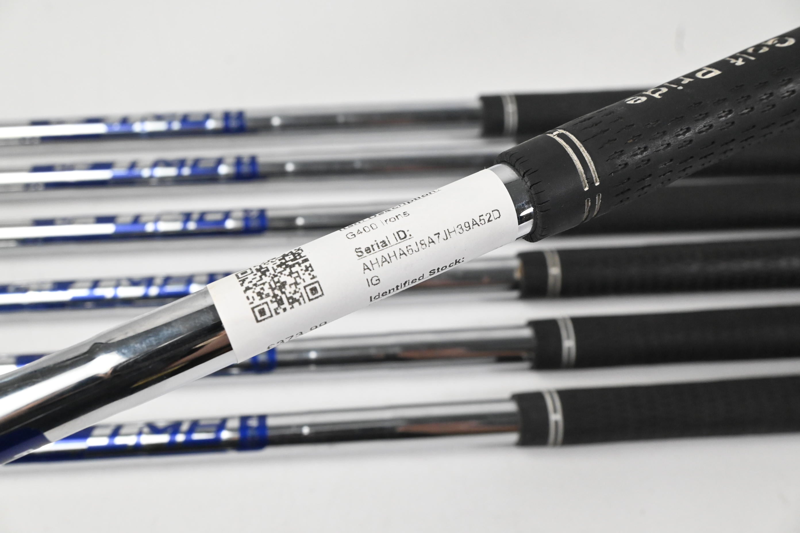 Ping G400 Irons / 6-PW+SW+LW / Green Dot / Regular Flex Ping AWT 2.0 Shafts