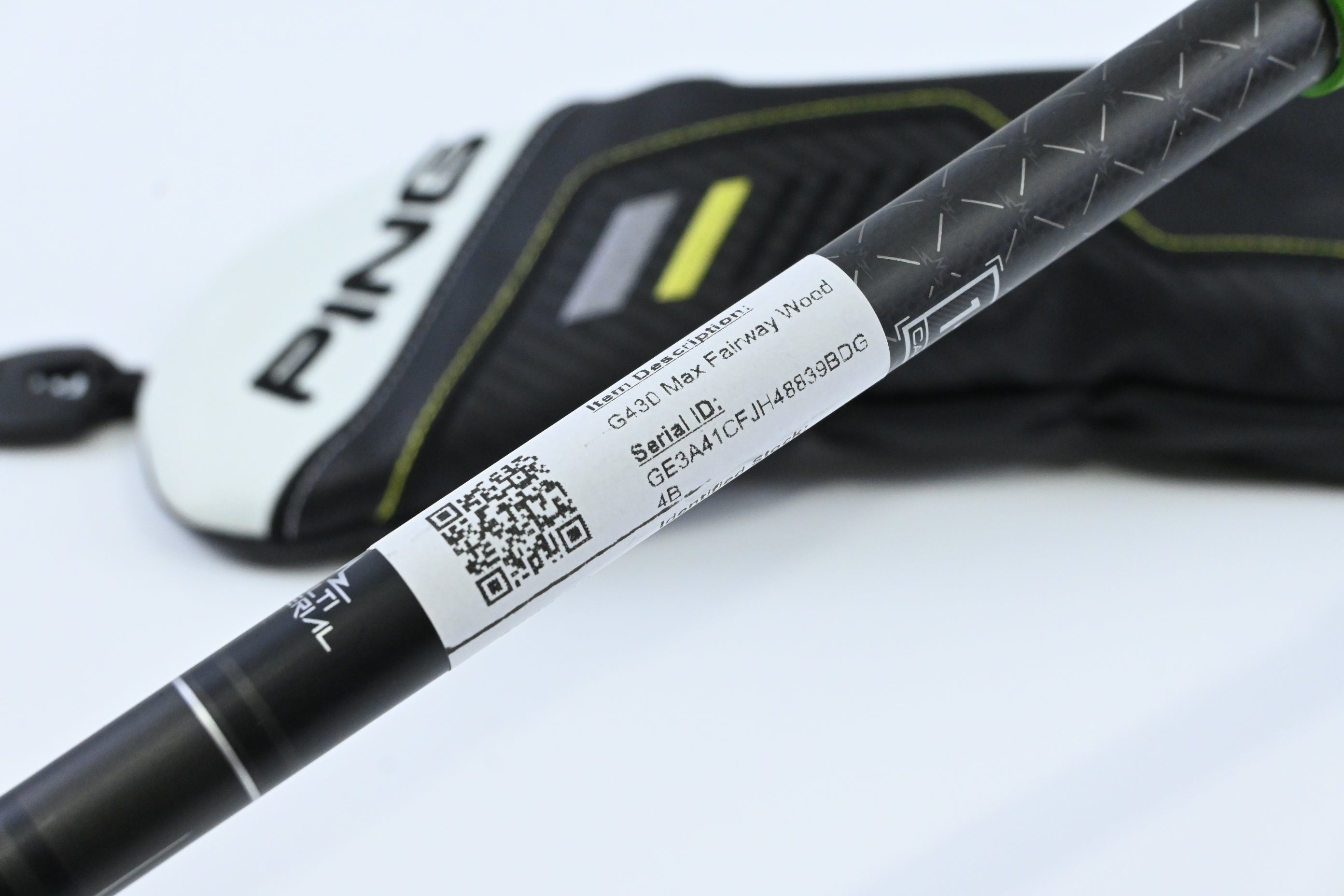 Ping G430 Max #3 Wood / 15 Degree / Stiff Flex Tensei 1K Black 75 Shaft