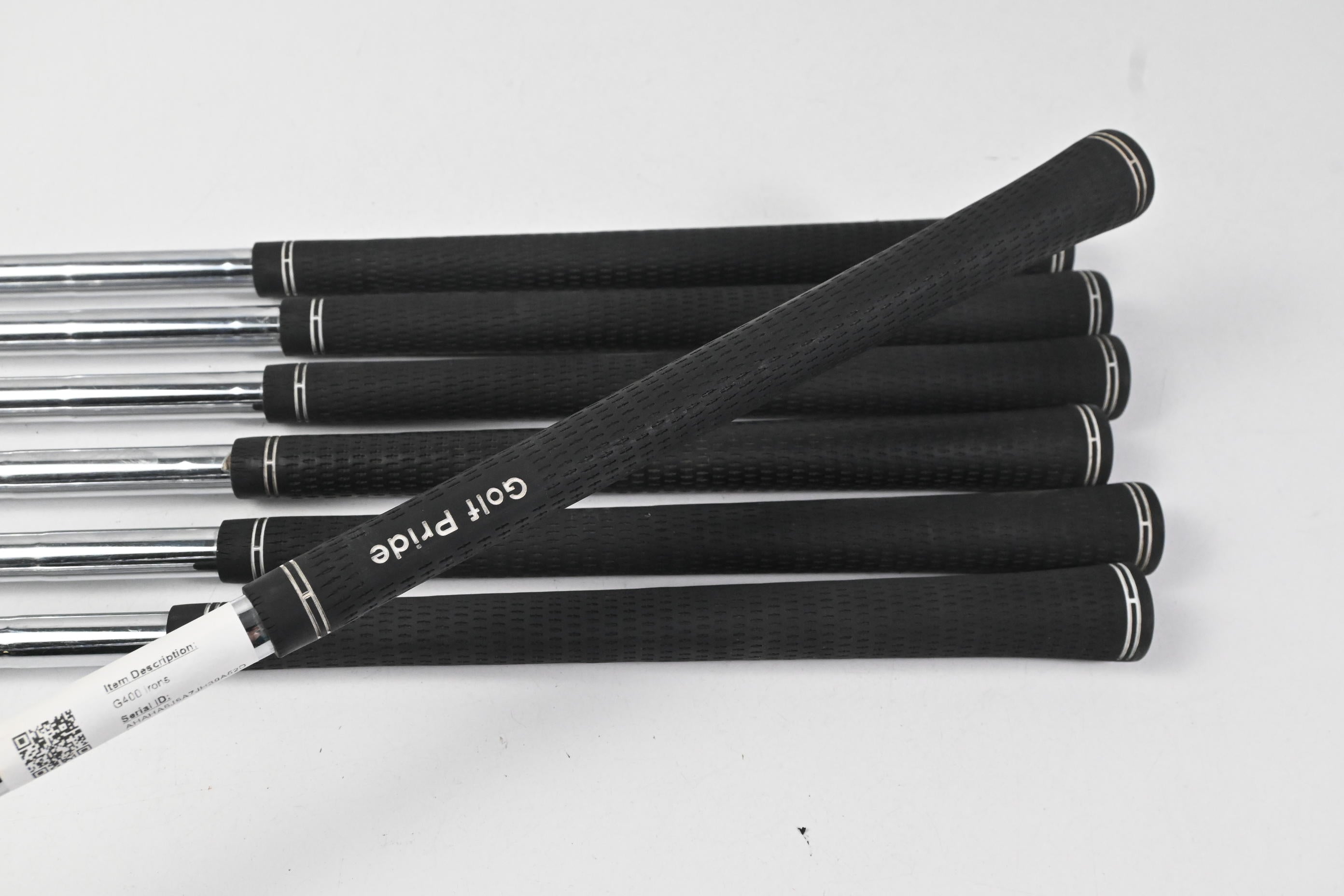 Ping G400 Irons / 6-PW+SW+LW / Green Dot / Regular Flex Ping AWT 2.0 Shafts