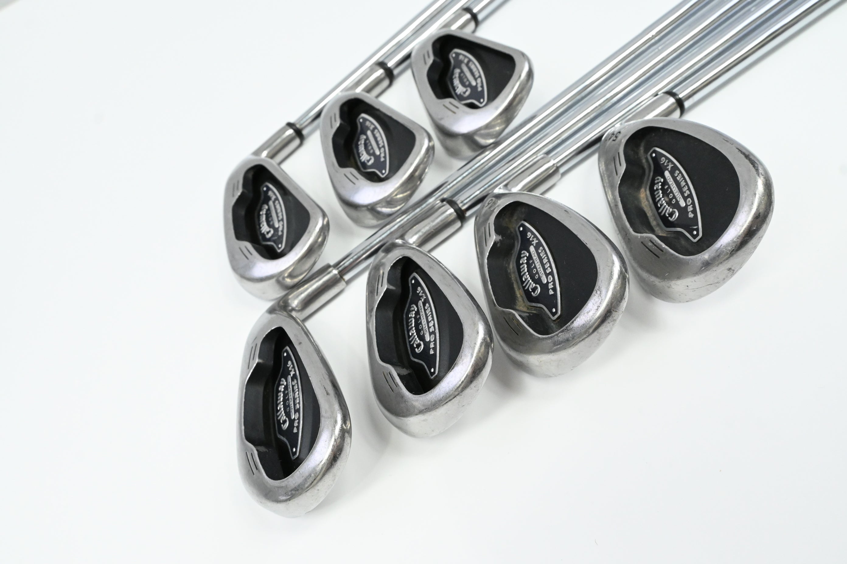Callaway X-16 Pro Series Irons / 5-PW+SW / Regular Flex Dynamic Gold Shafts