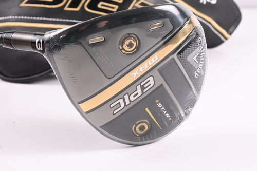 Left Hand Callaway Epic Max Star #3 Wood / 15 Degree / X-Flex MMT 80 Shaft