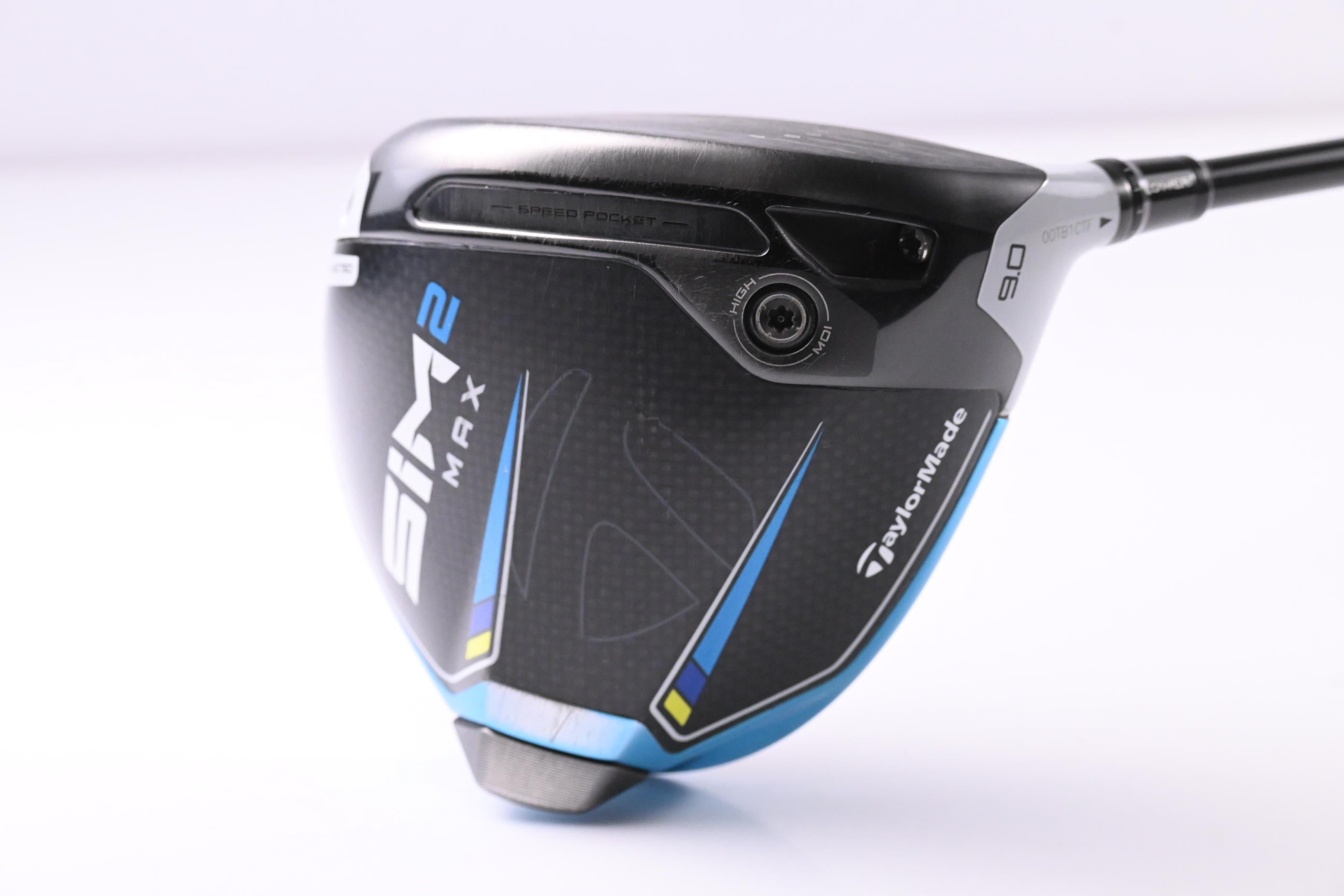 Taylormade SIM2 Max Driver / 9 Degree / X-Flex HZRDUS Gen4 Black 70 Shaft