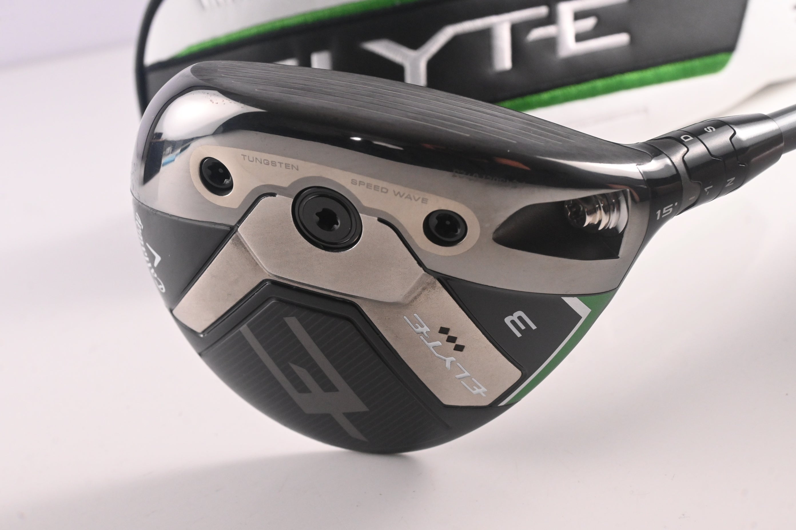 Callaway Elyte Triple Diamond #3 Wood / 15 Degree / X-Flex Denali Charcoal 70