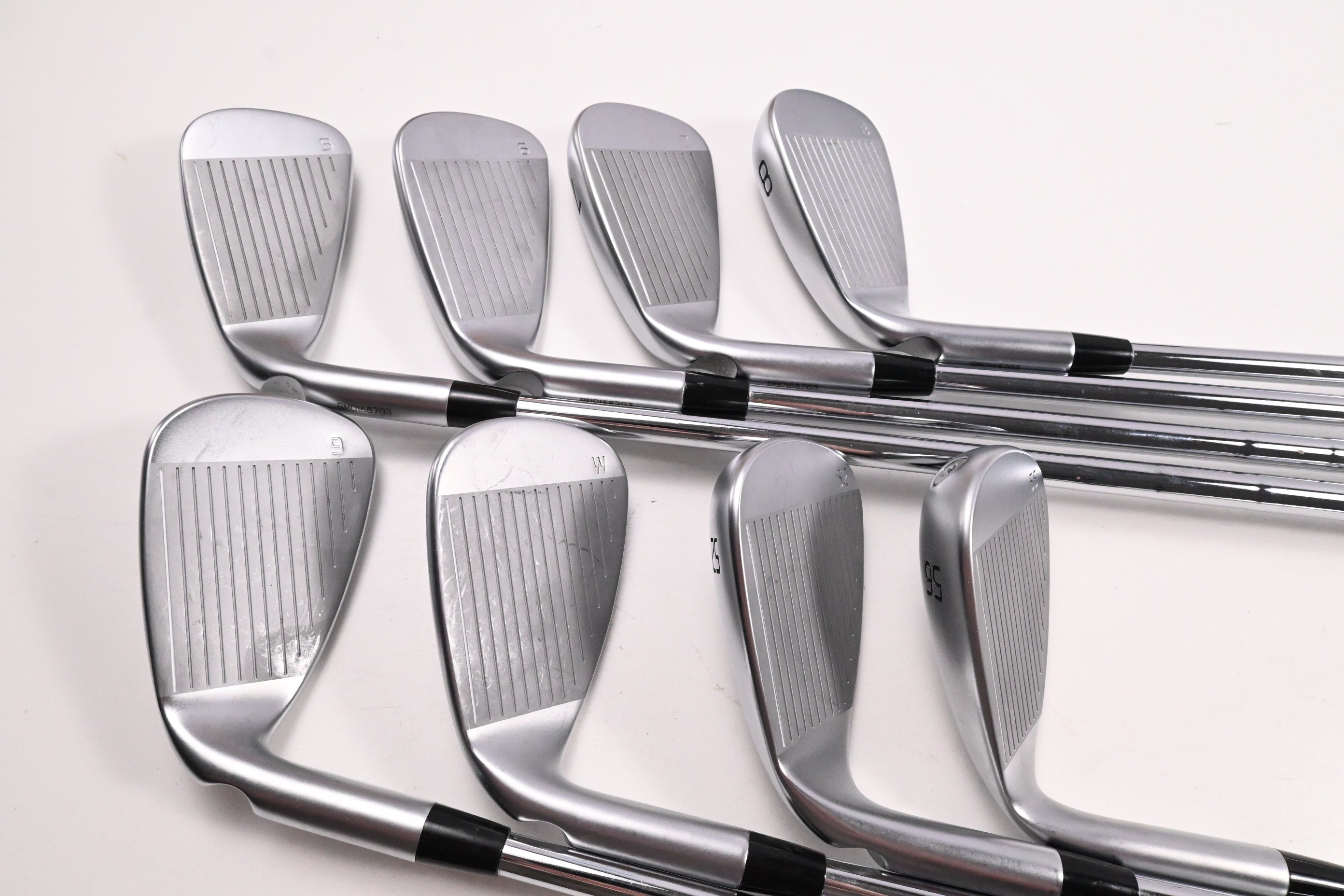 Ping G440 Irons / 5-PW+52°+56° / Silver Dot / Regular Flex KBS Tour 110 Shafts