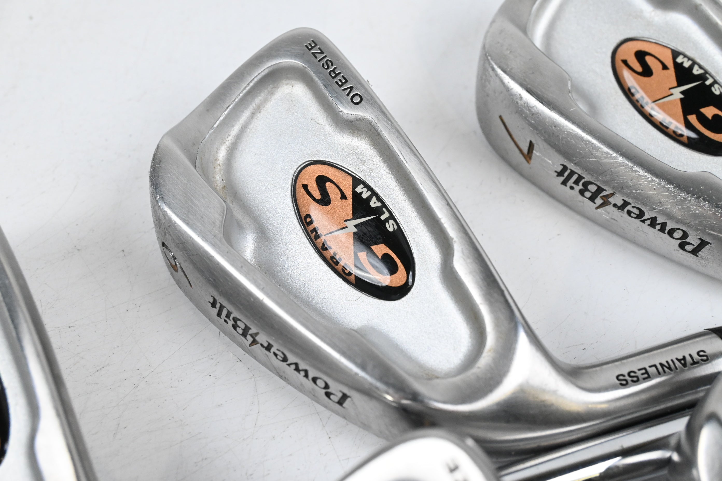 Left Hand Power Bilt GS Irons / 5-PW+SW / Regular Flex TT Lite XL Shafts