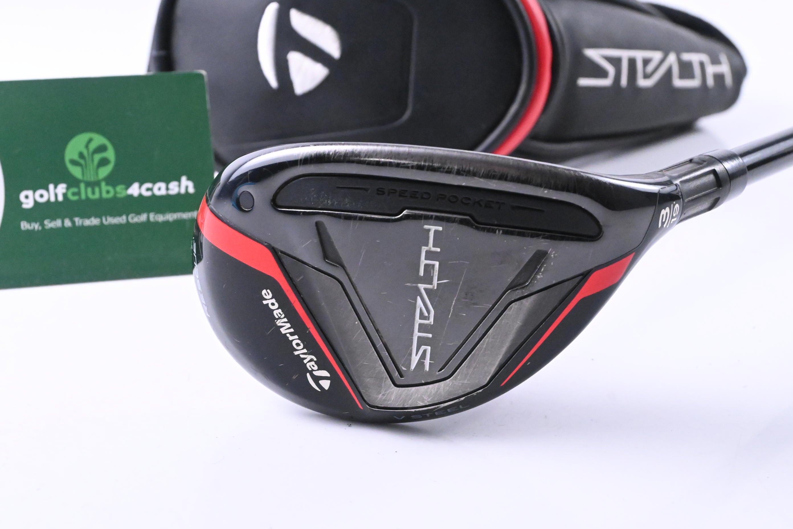 Taylormade Stealth #3 Hybrid / 19 Degree / Stiff Flex Fujikura Ventus Red 7