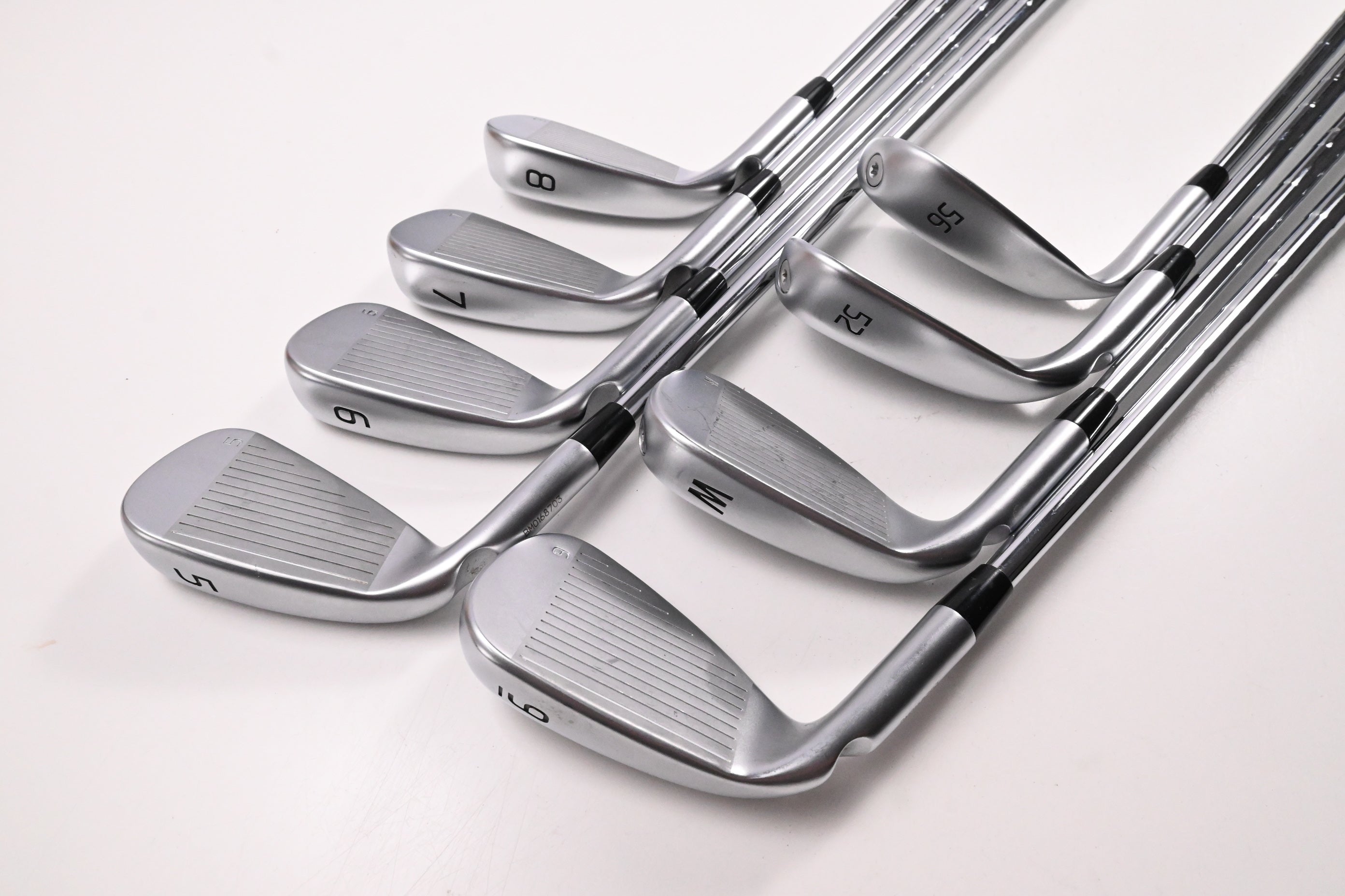 Ping G440 Irons / 5-PW+52°+56° / Silver Dot / Regular Flex KBS Tour 110 Shafts
